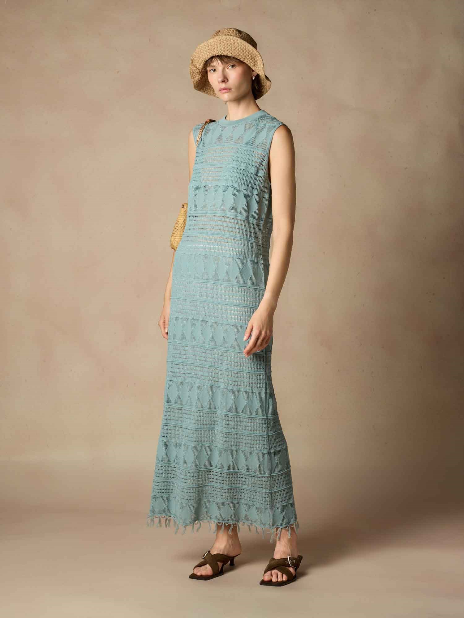 Ballantyne COTTON CRÊPE DRESS - COD. B1D120 14C20 13112