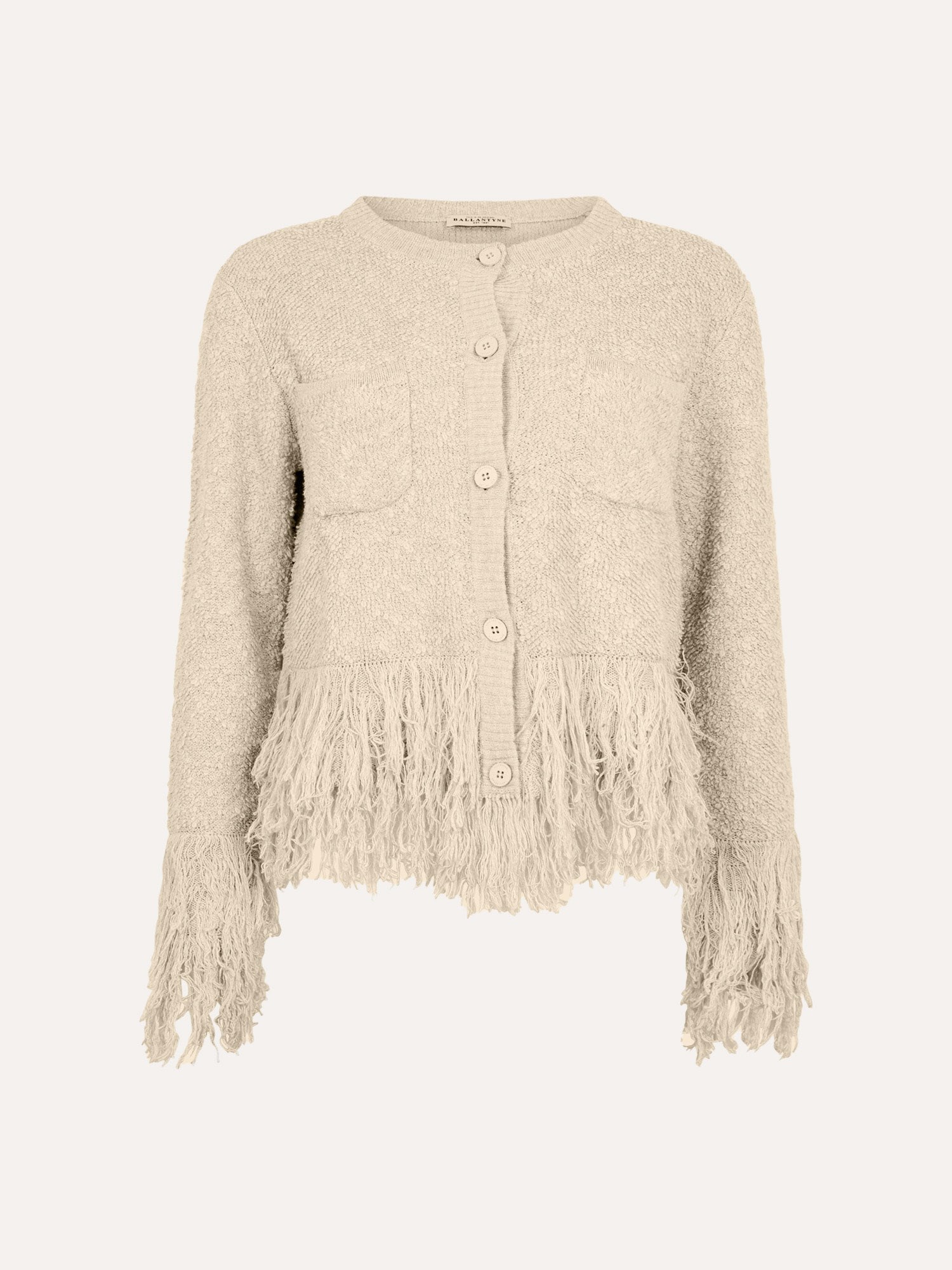 Ballantyne FUR STITCH CARDIGAN - COD. B1K402 7C012 10144