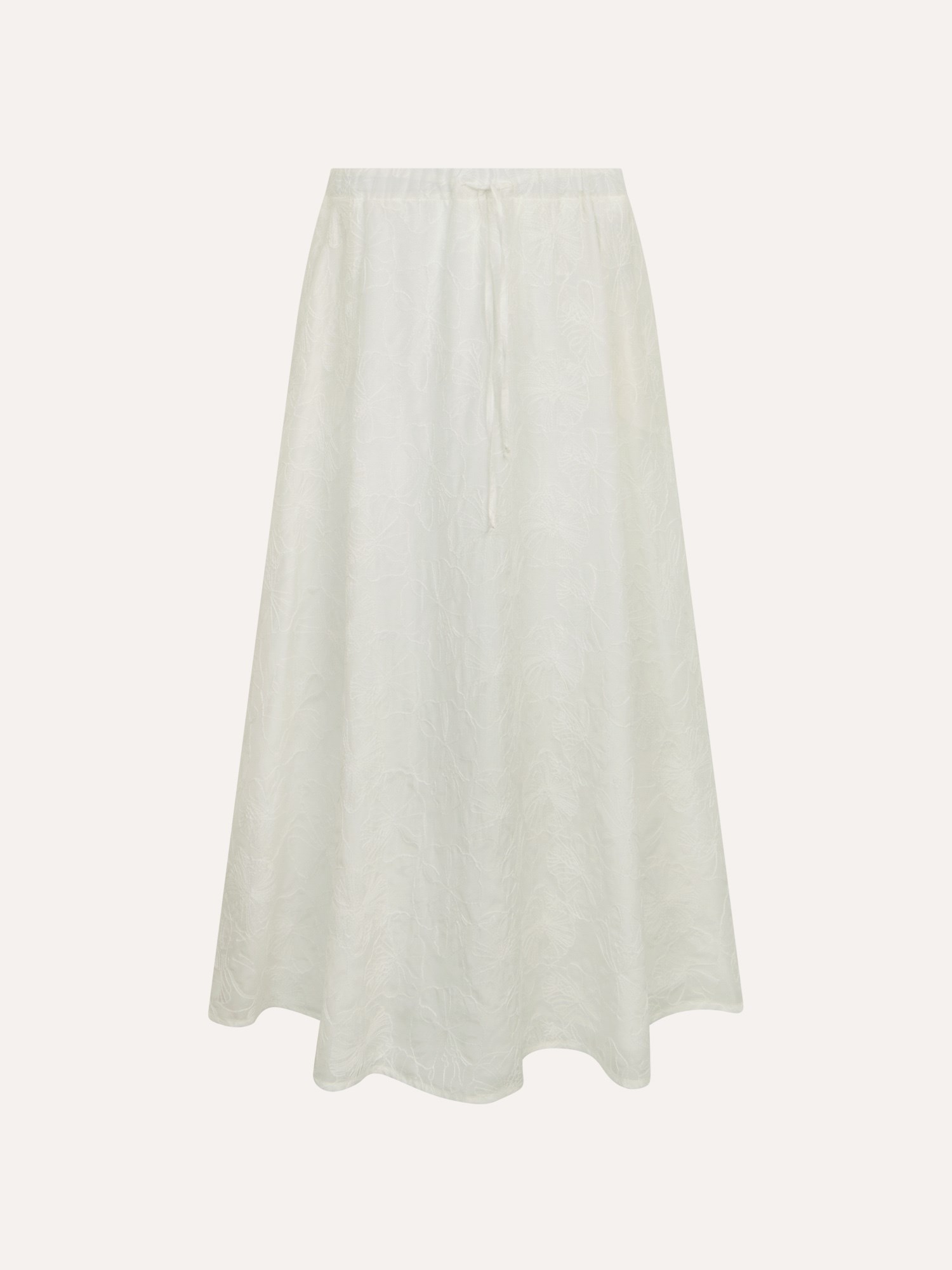Ballantyne EMBROIDERED COTTON SILK SKIRT - COD. BLGS72 RCS00 10014