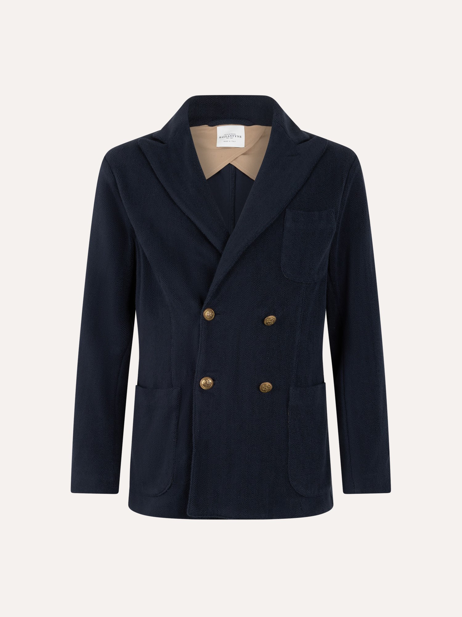 Ballantyne DOUBLE BREASTED BLAZER IN PURE COTTON - COD. BMJ040 DCT00 13777