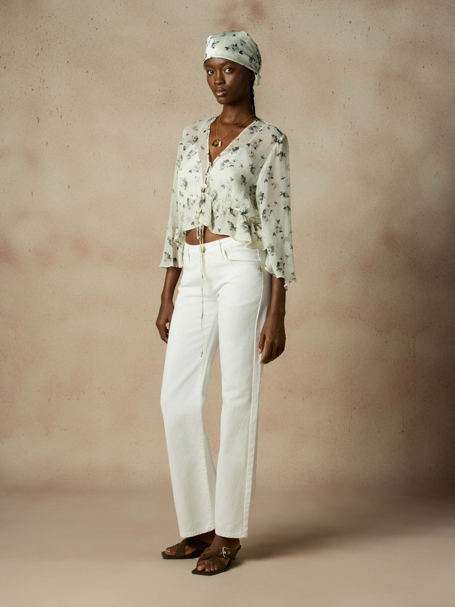 Ballantyne FLORAL BLOUSE IN PURE SILK - COD. BLW257 SSI20 75006