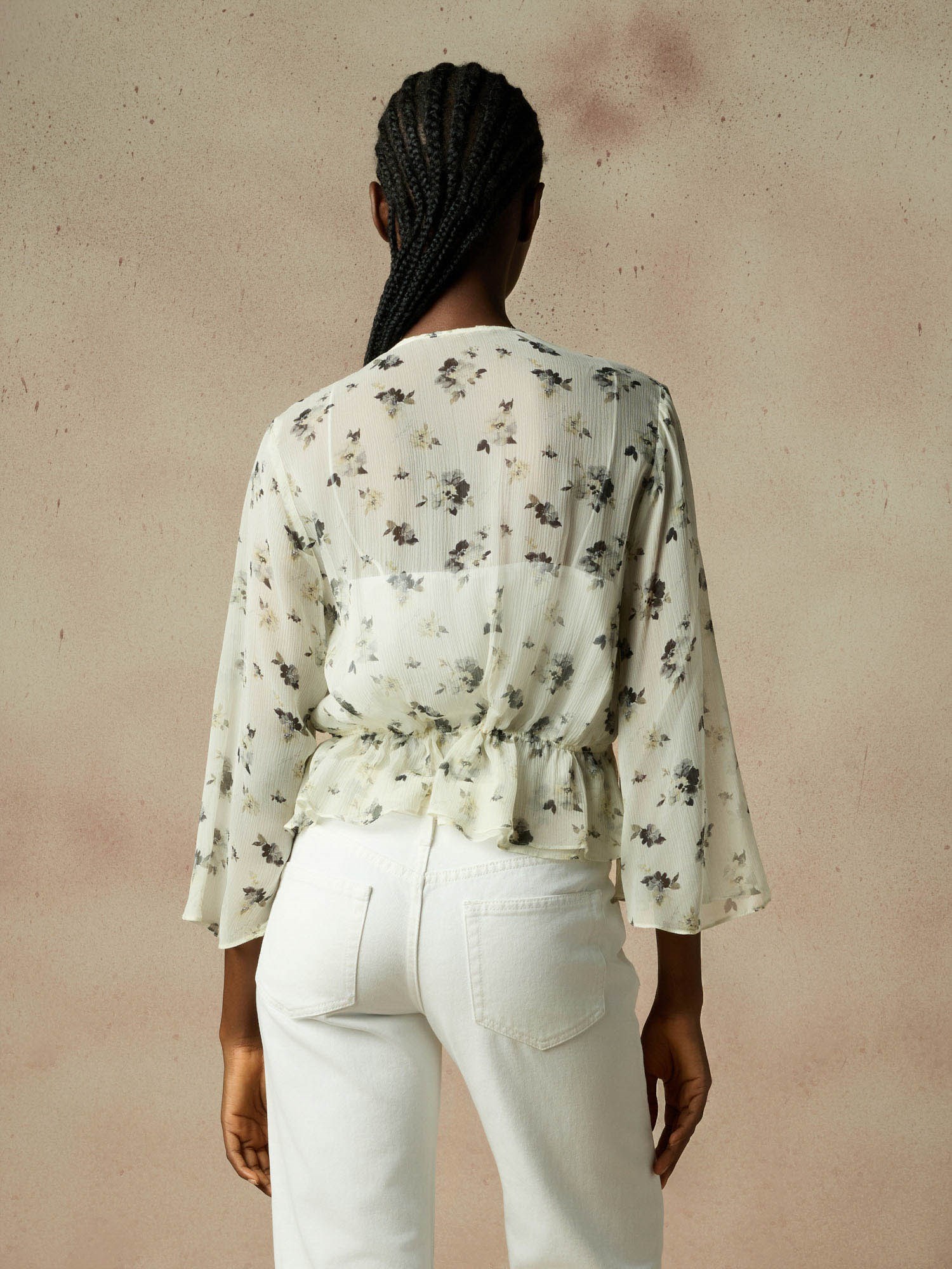 Ballantyne FLORAL BLOUSE IN PURE SILK - COD. BLW257 SSI20 75006