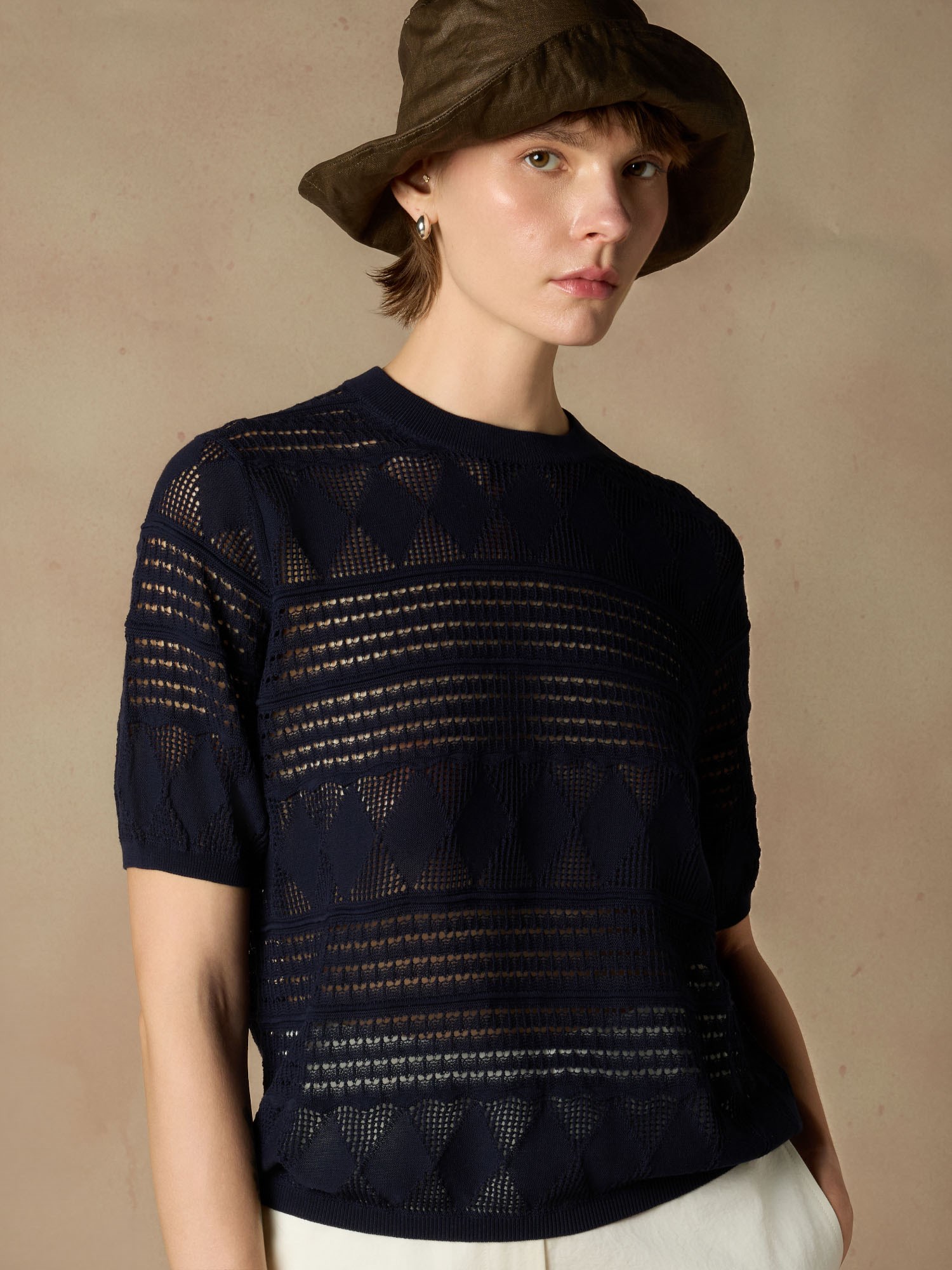 Ballantyne COTTON CRÊPE TOP - COD. B1W308 14C20 13777