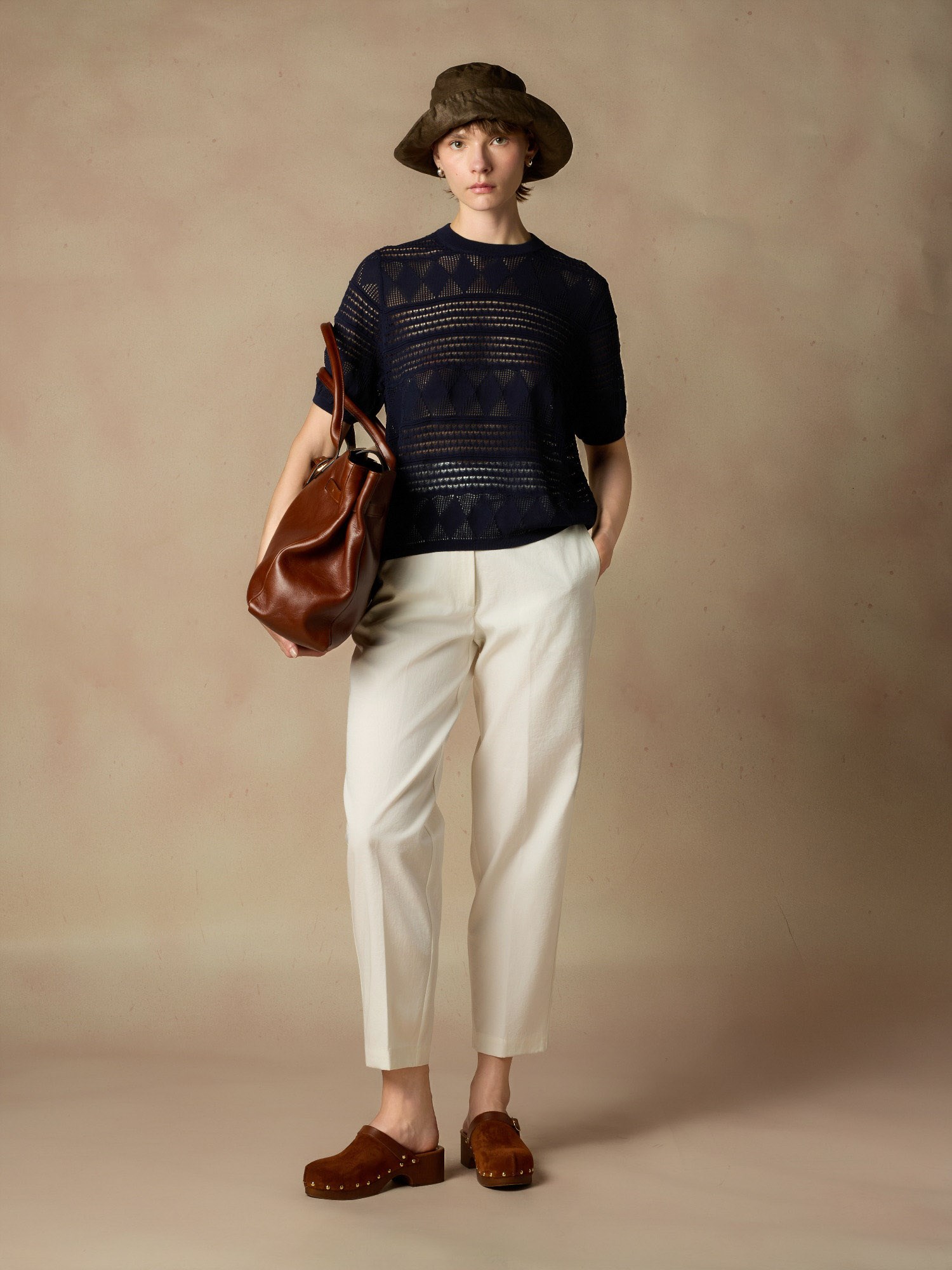 Ballantyne COTTON CRÊPE TOP - COD. B1W308 14C20 13777