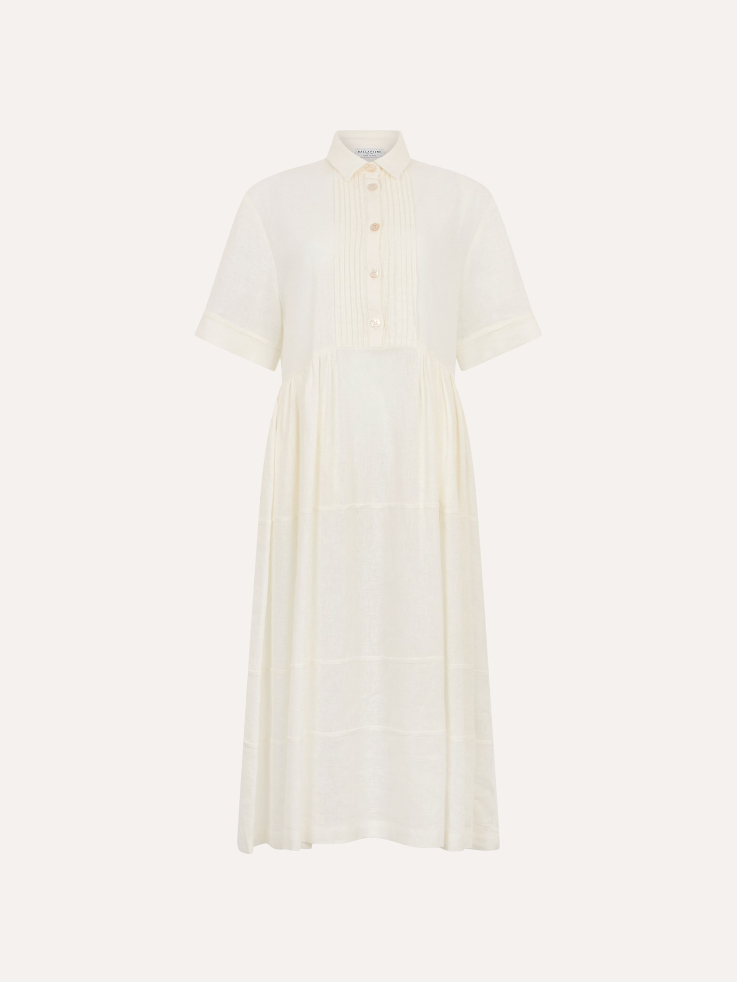 Ballantyne MIDI DRESS IN LINEN BLEND - COD. BLD260 ULR00 10144