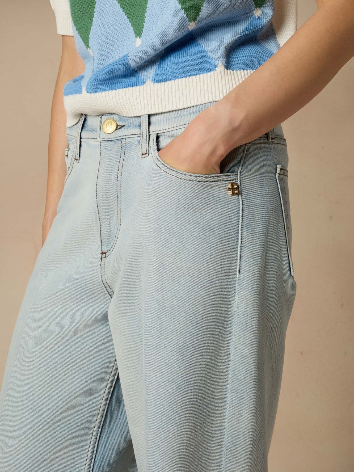 Ballantyne OMBRE BOYFRIEND JEANS - COD. BLT198 UCTDF 73001