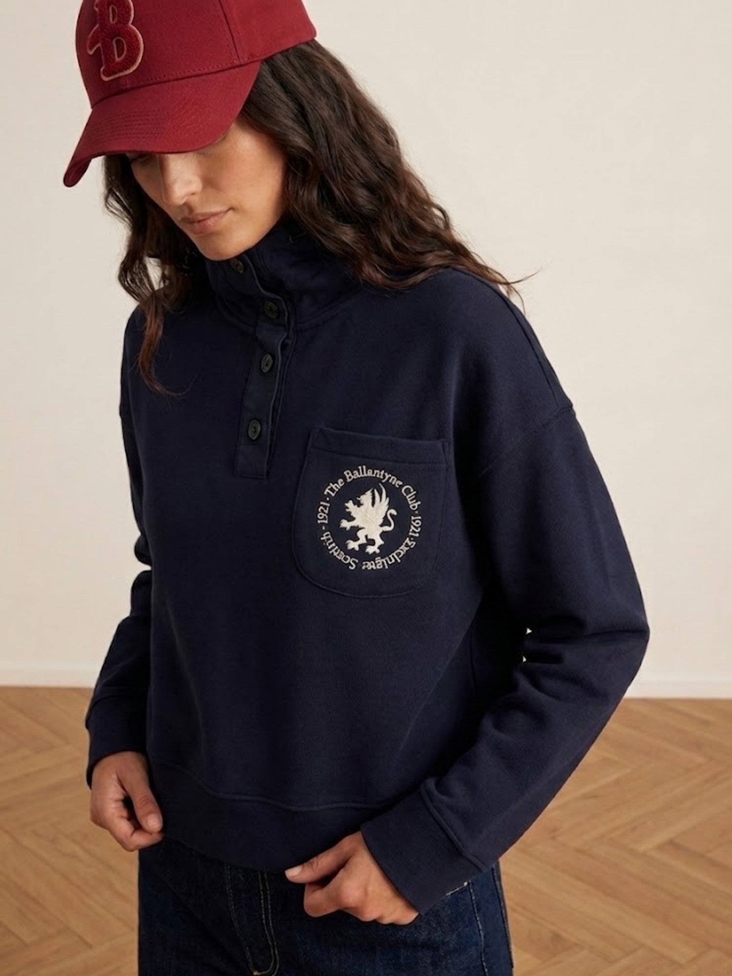 Ballantyne HOODED COTTON SWEATSHIRT - COD. BLW241 UCT96 13777