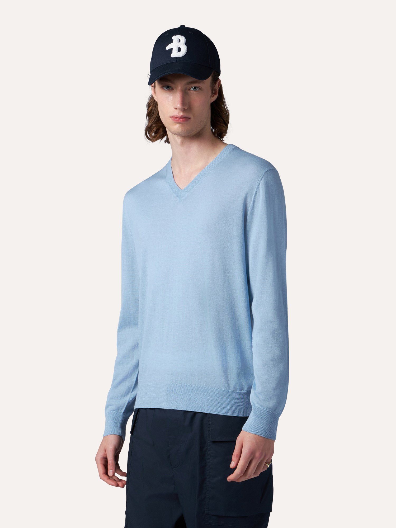 Ballantyne V-NECK WOOL JUMPER - COD. B2P001 16W02 13182