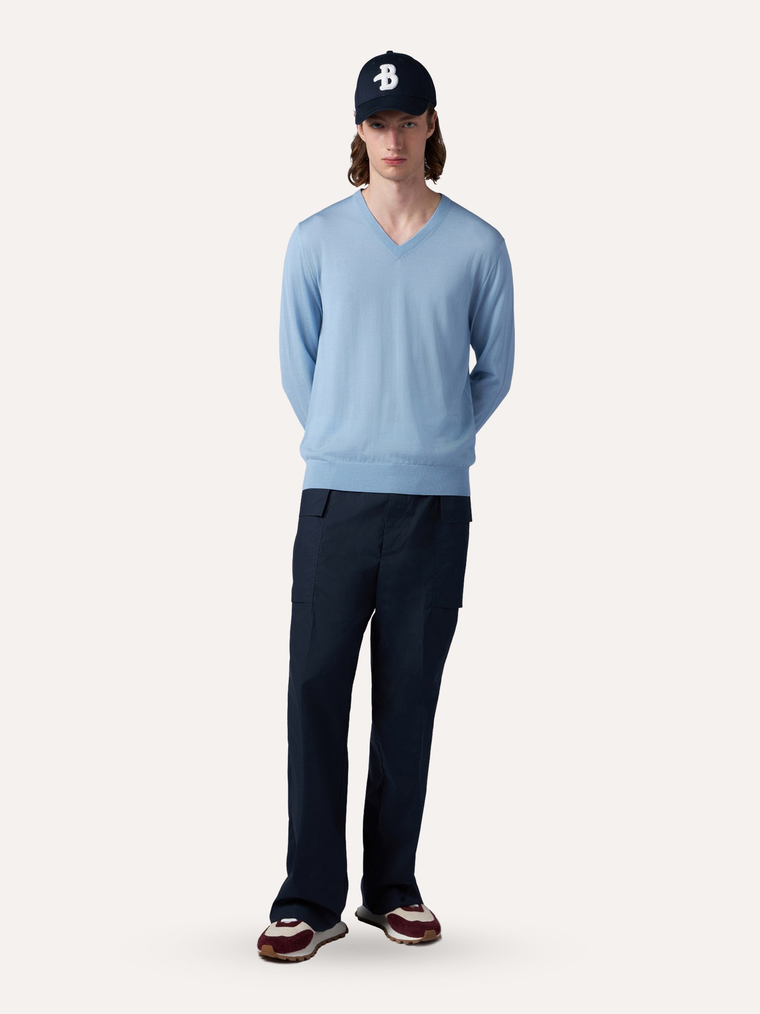 Ballantyne V-NECK WOOL JUMPER - COD. B2P001 16W02 13182