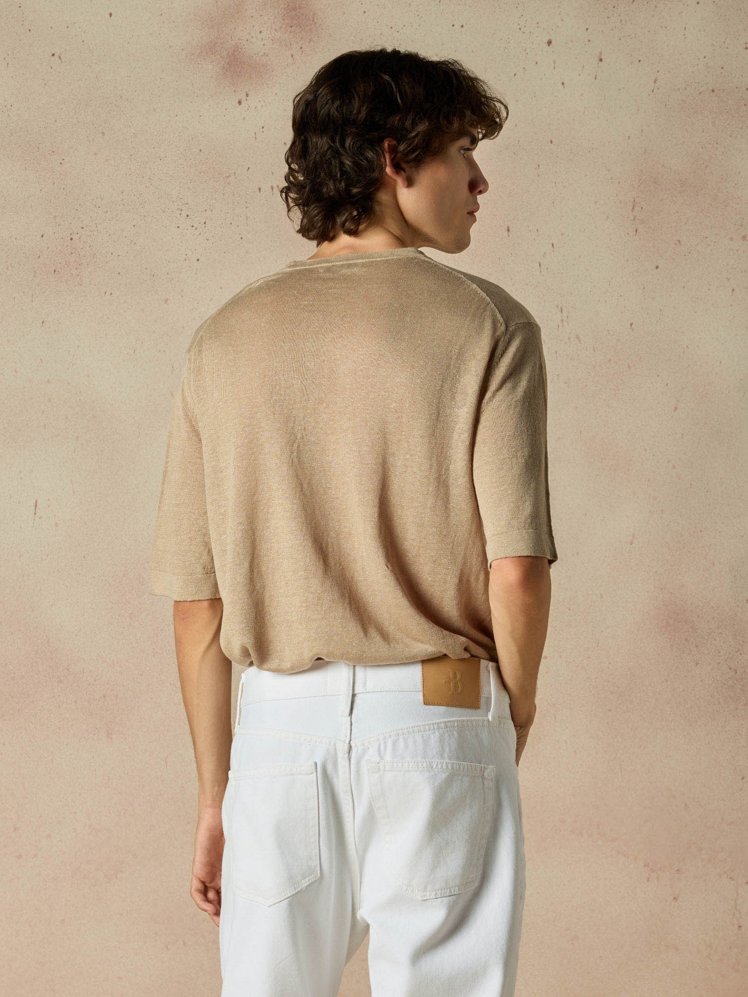 Ballantyne 100% LINEN T-SHIRT - COD. B2W025 14L14 14075
