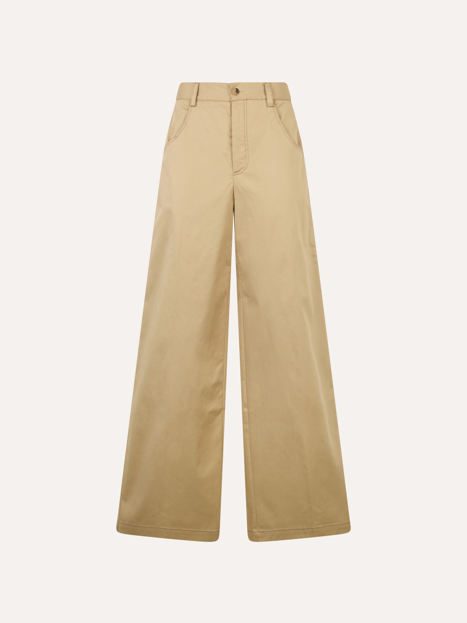 Ballantyne WIDE LEG COTTON BLEND TROUSERS - COD. BLT210 UCETF 14043