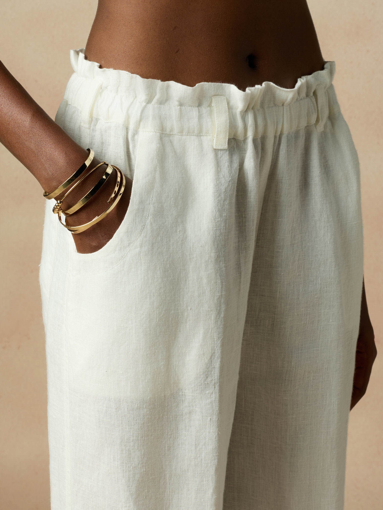 Ballantyne 100% LINEN TROUSERS - COD. BLT208 ULI04 10014