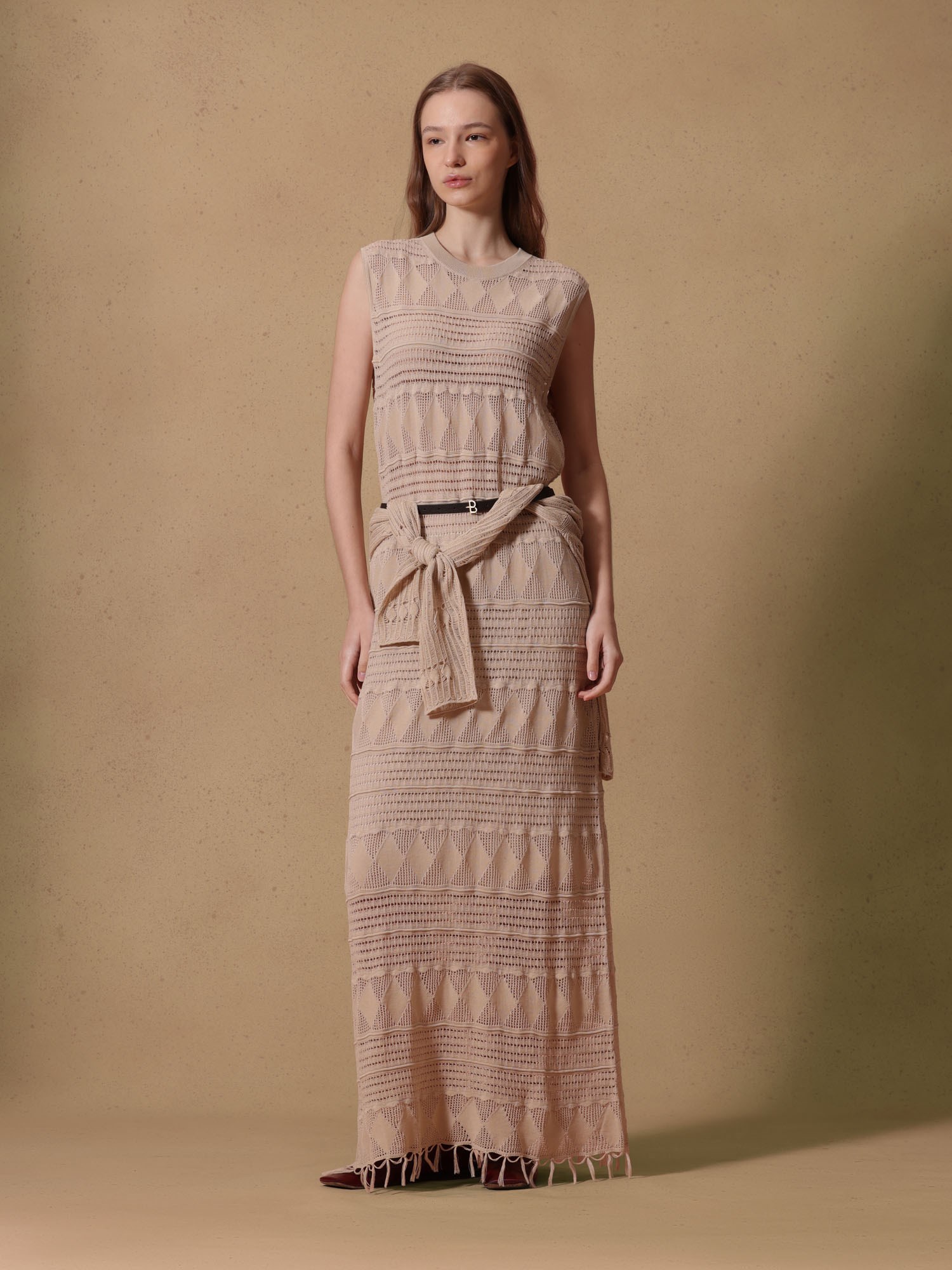 Ballantyne OPEN KNIT DRESS - COD. B1D120 14C20 14223