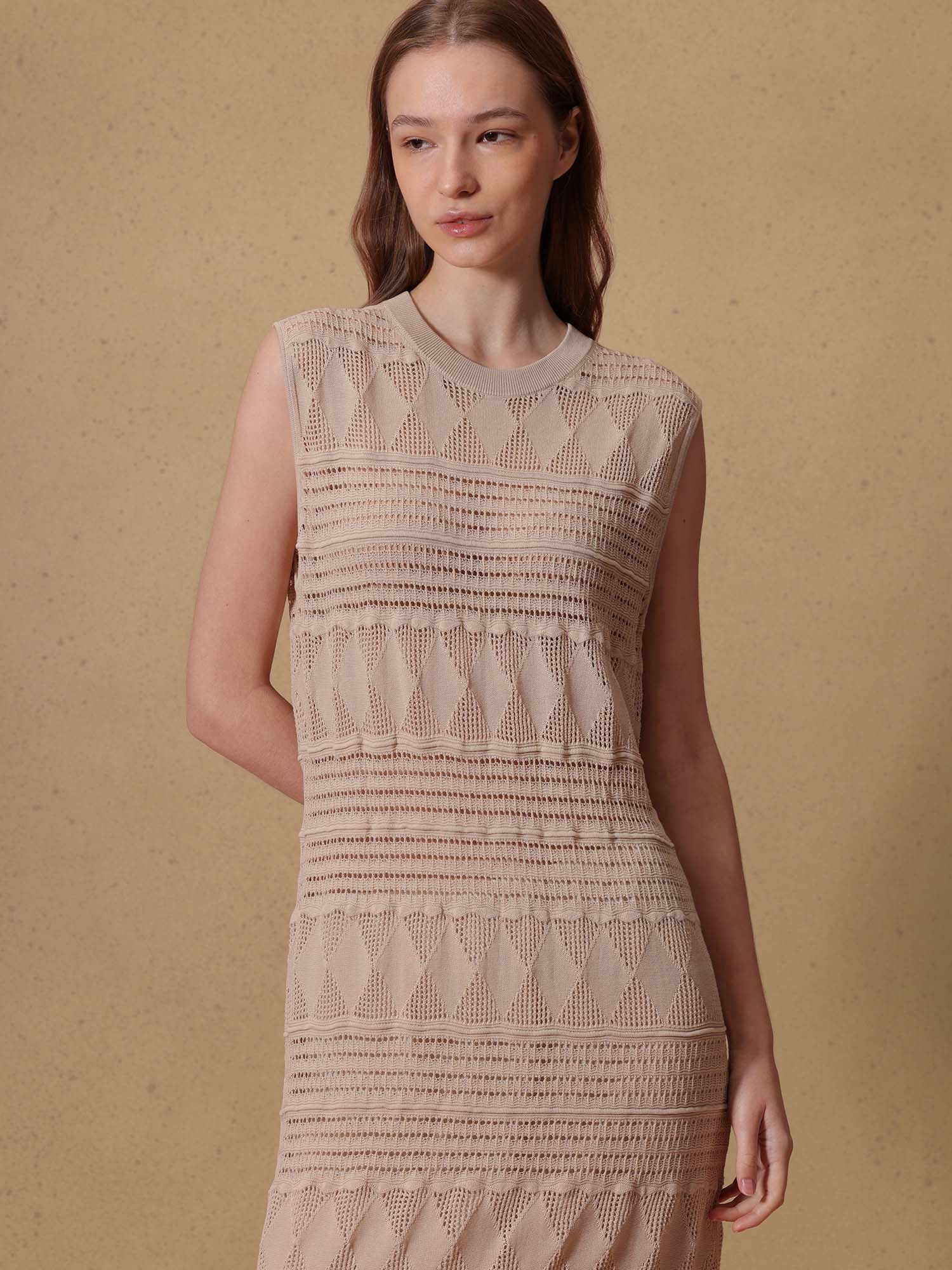 Ballantyne OPEN KNIT DRESS - COD. B1D120 14C20 14223