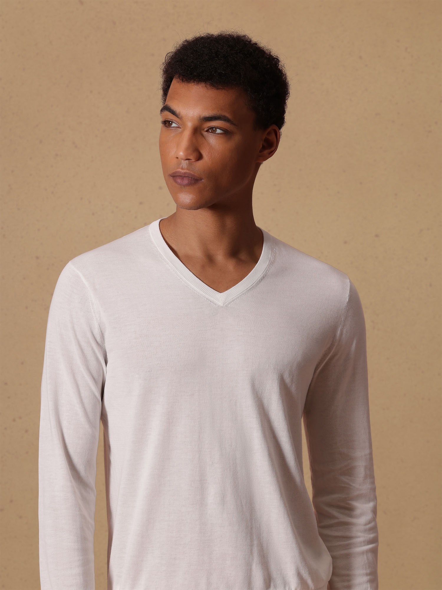 Ballantyne V NECK IN 100% ULTRALIGHT COTTON - COD. B2P001 18C23 10144