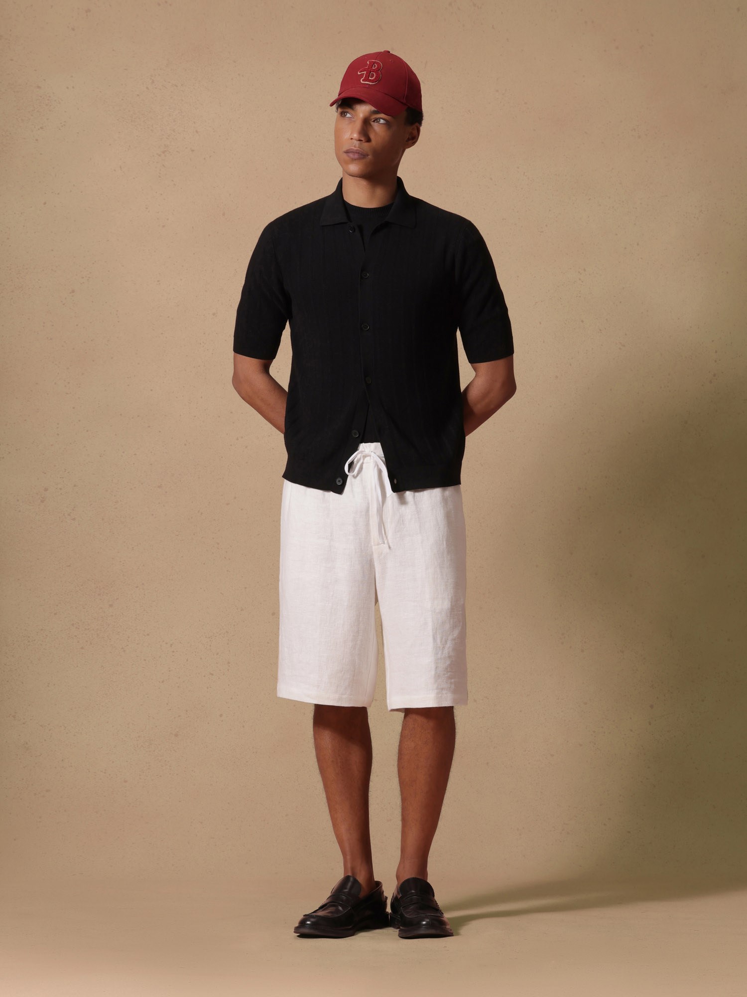 Ballantyne OPENWORK KNITTED SHIRT IN 100% COTTON - COD. B2H025 14CME 15517