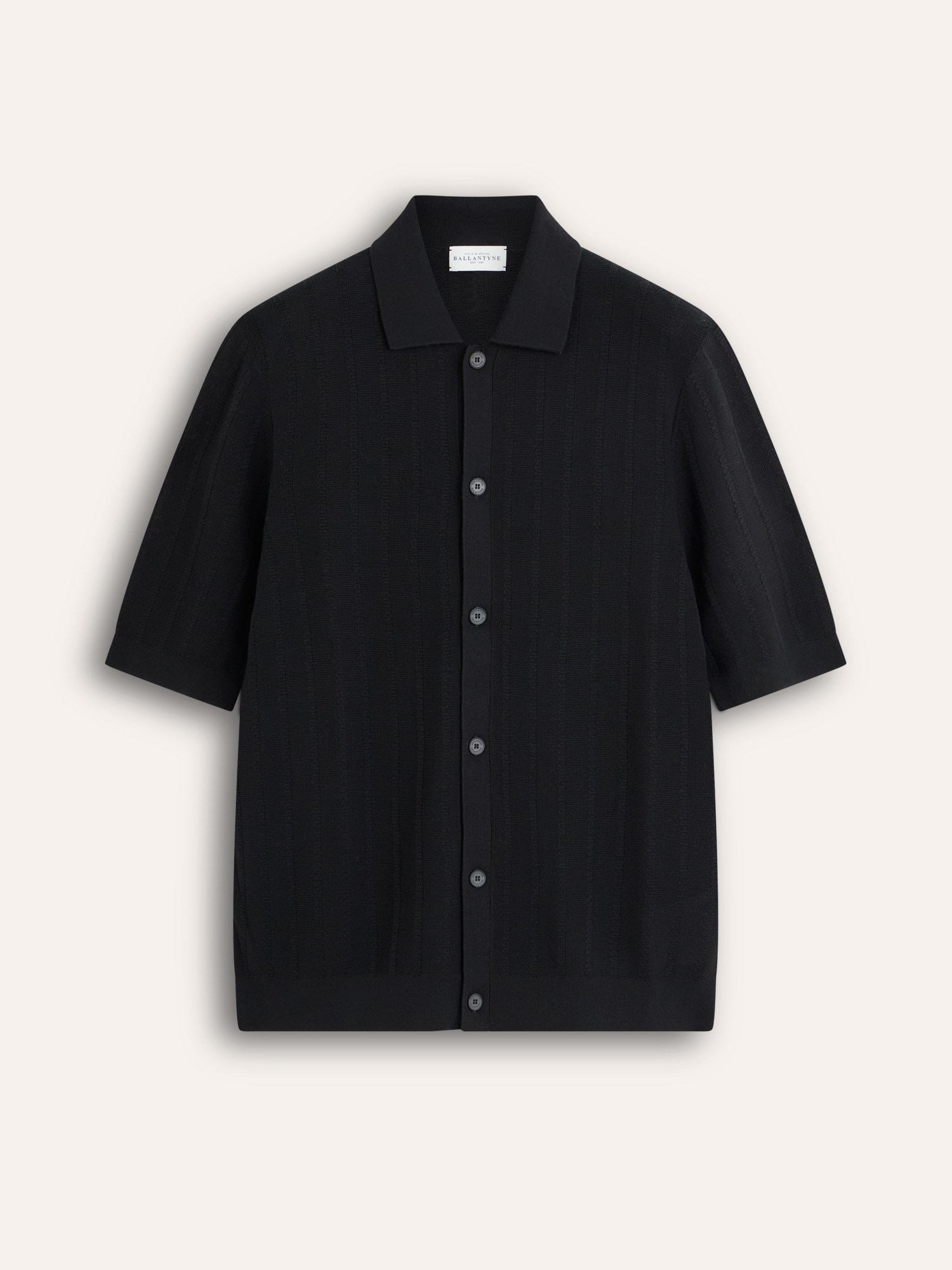 Ballantyne OPENWORK KNITTED SHIRT IN 100% COTTON - COD. B2H025 14CME 15517