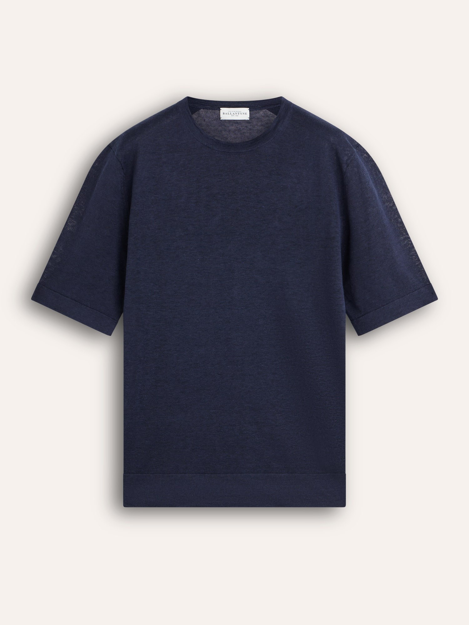 Ballantyne SHORT SLEEVED SHIRT IN 100% LINEN - COD. B2W025 14L14 13777
