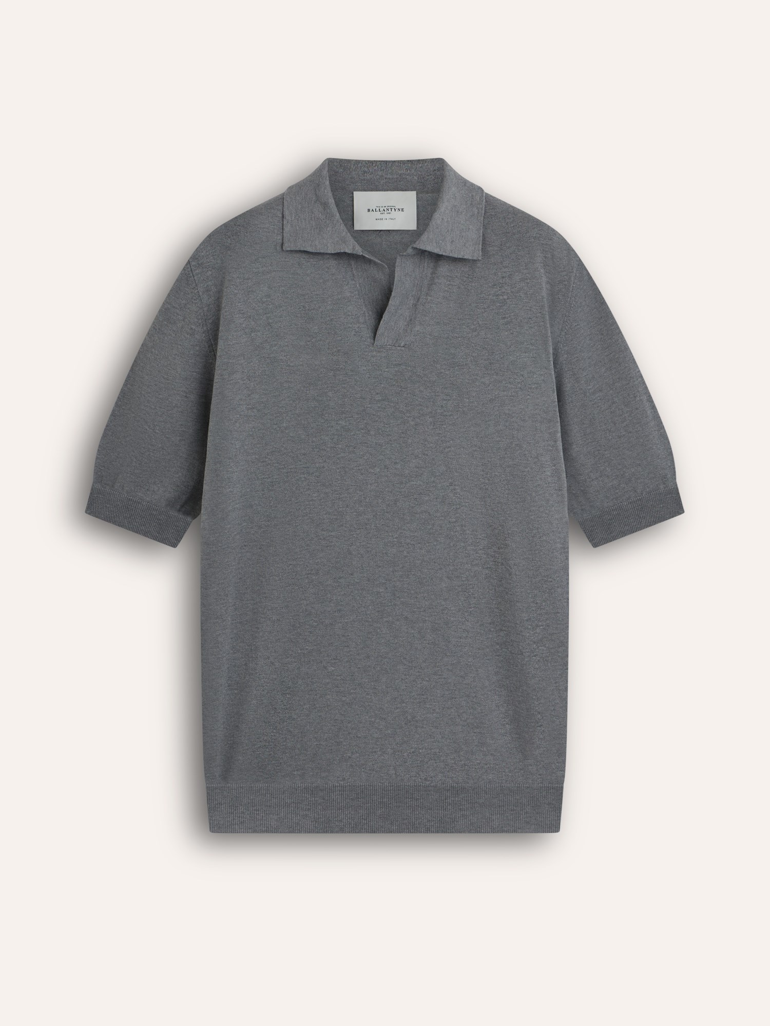 Ballantyne POLO A MANICA CORTA IN SETA E COTONE - COD. B2W072 14S06 15126