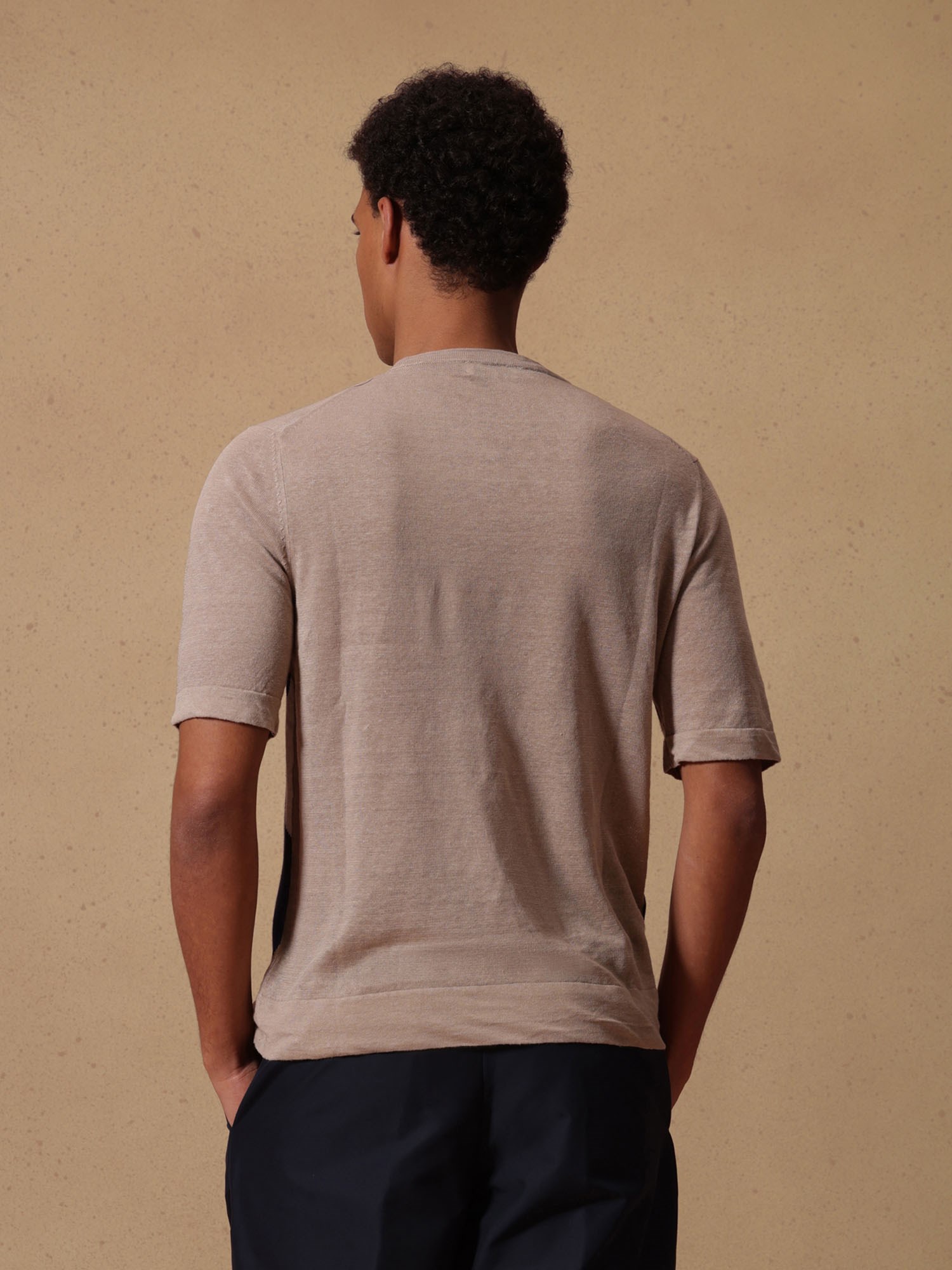Ballantyne KLASSISCHES RAUTEN-KURZARMSHIRT AUS LEINEN UND BAUMWOLLE - COD. B2W025 14L20 94141