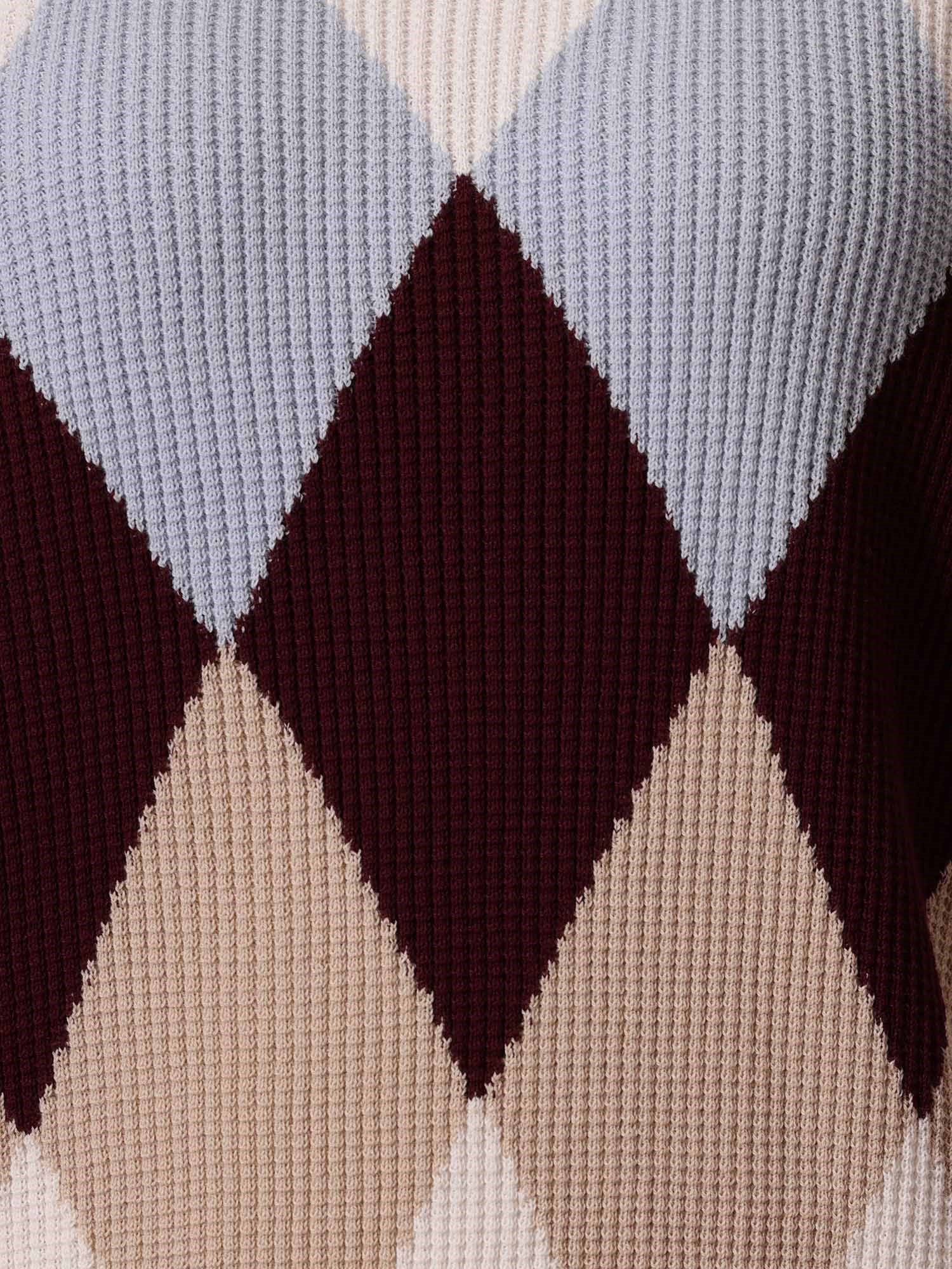 Ballantyne GIROCOLLO A ROMBI IN PURO COTONE - COD. B1P861 14C05 98025