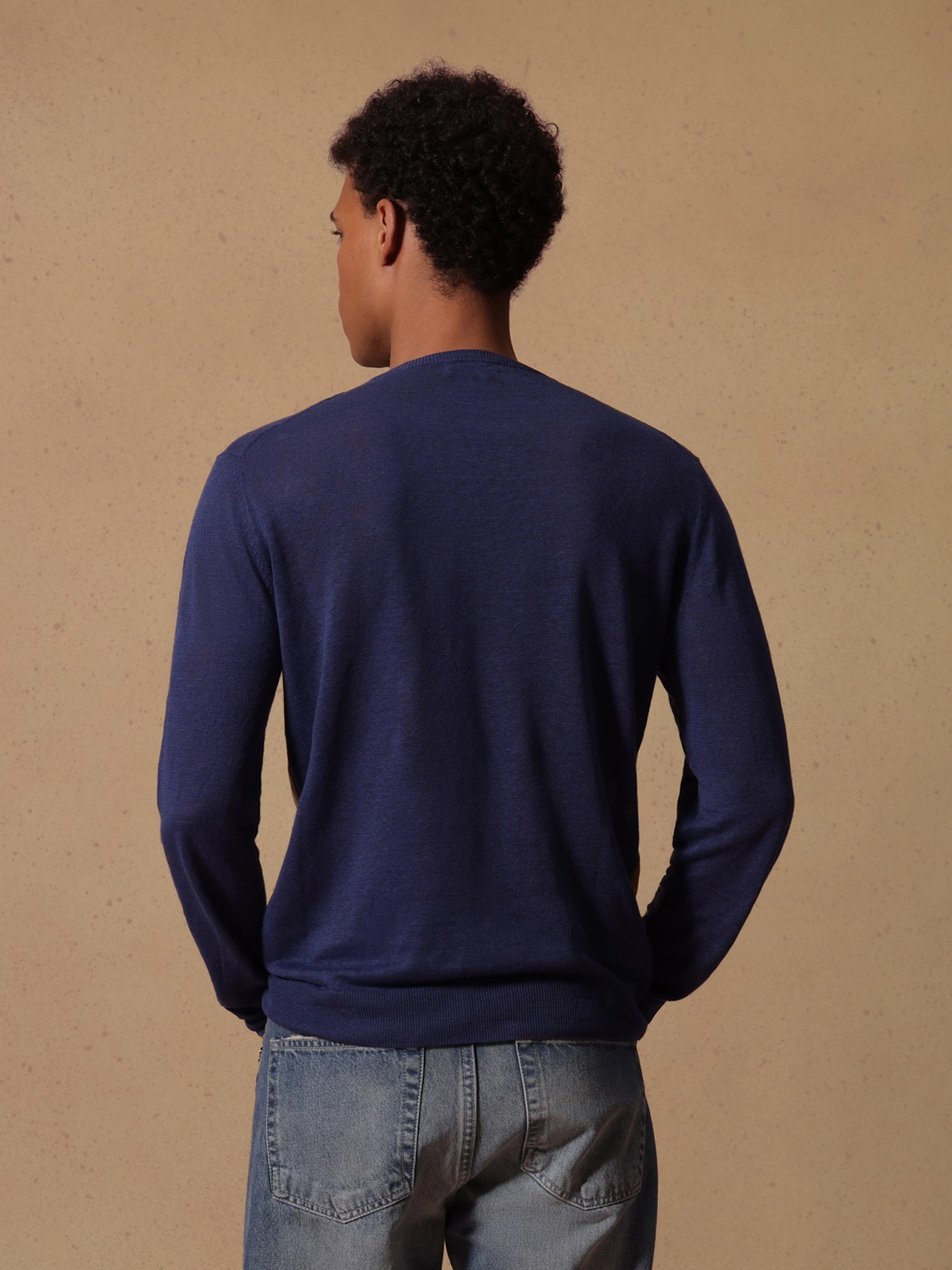 Ballantyne ROUNDNECK JUMPER IN LINEN COTTON BLEND - COD. B2P000 14L20 93541