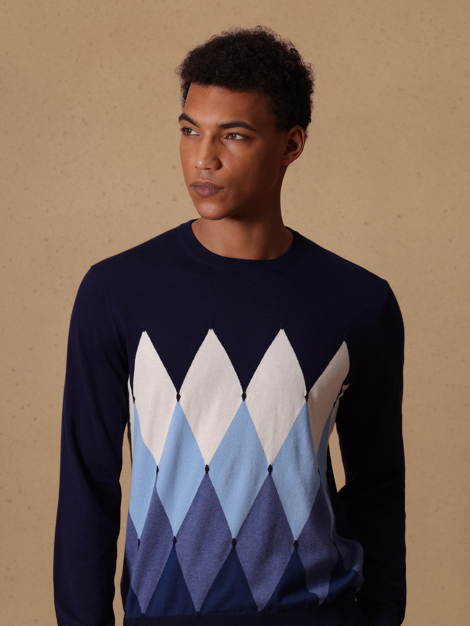 Ballantyne CLASSIC ROUNDNECK JUMPER IN COTTON CASHMERE - COD. B2P000 14CA8 93535