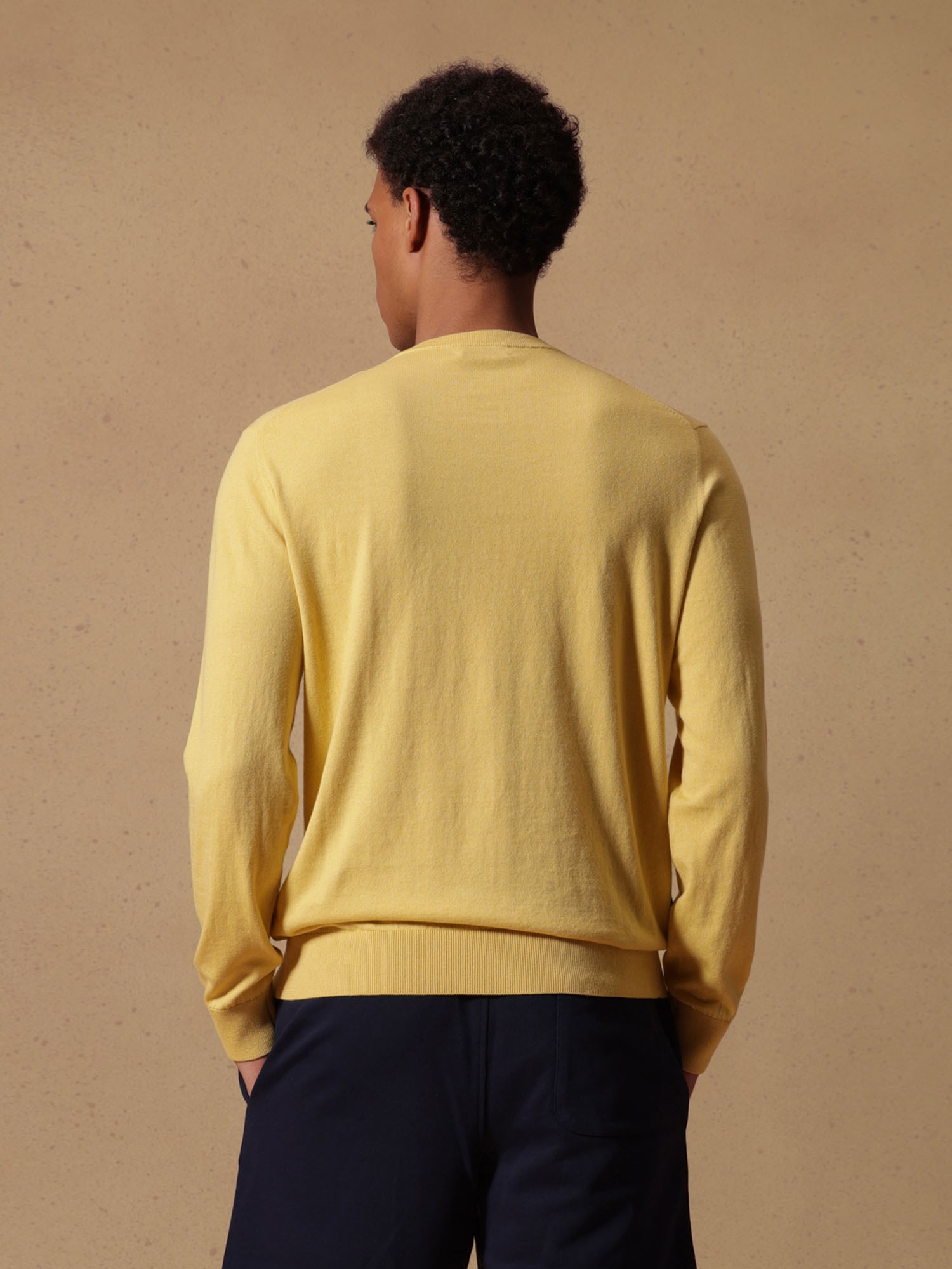 Ballantyne CLASSIC DIAMOND ROUNDNECK IN COTTON & CASHMERE - COD. B2P000 14CA8 90500