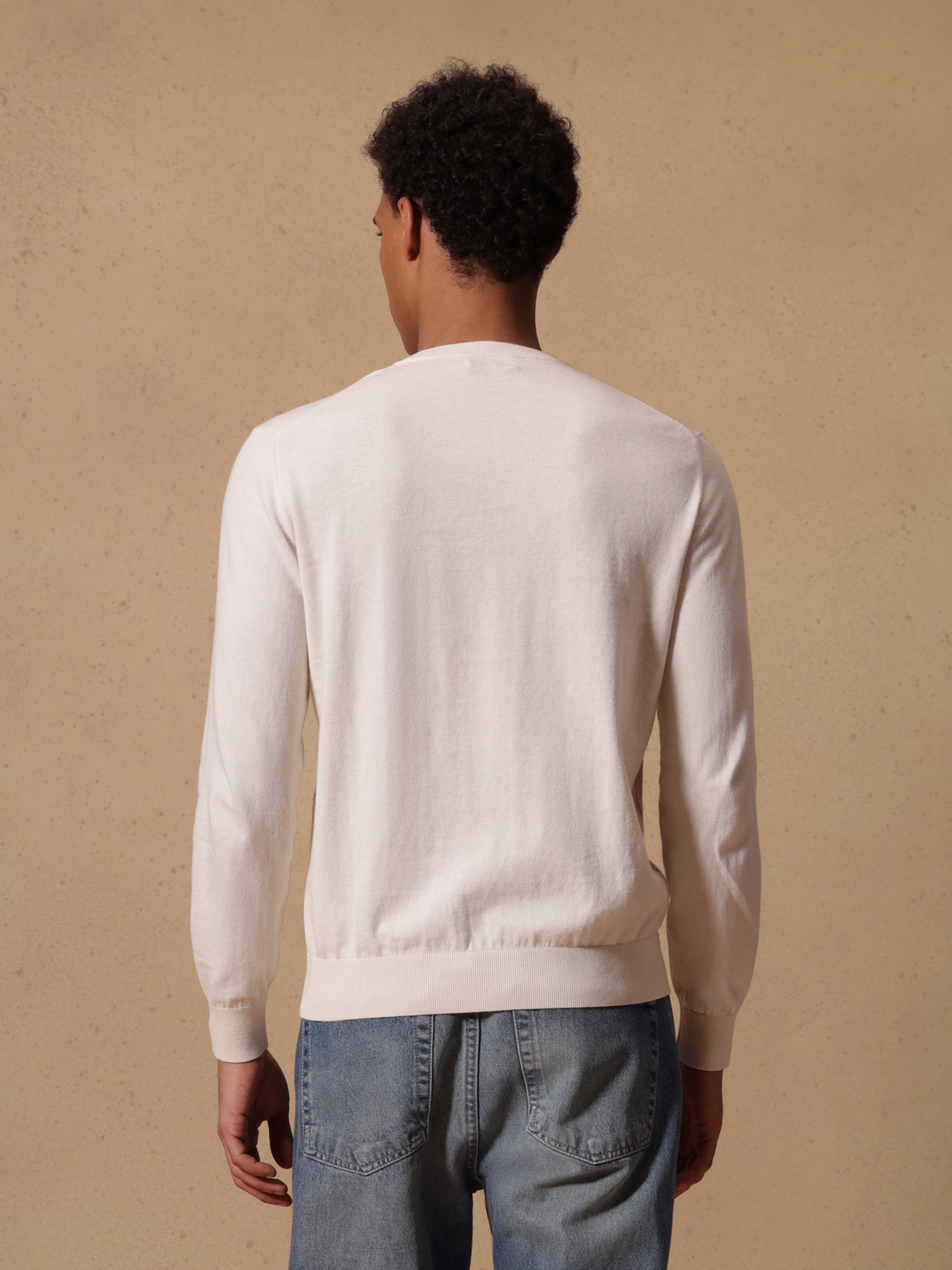 Ballantyne ROUNDNECK JUMPER IN COTTON CASHMERE BLEND - COD. B2P000 14CA8 98011