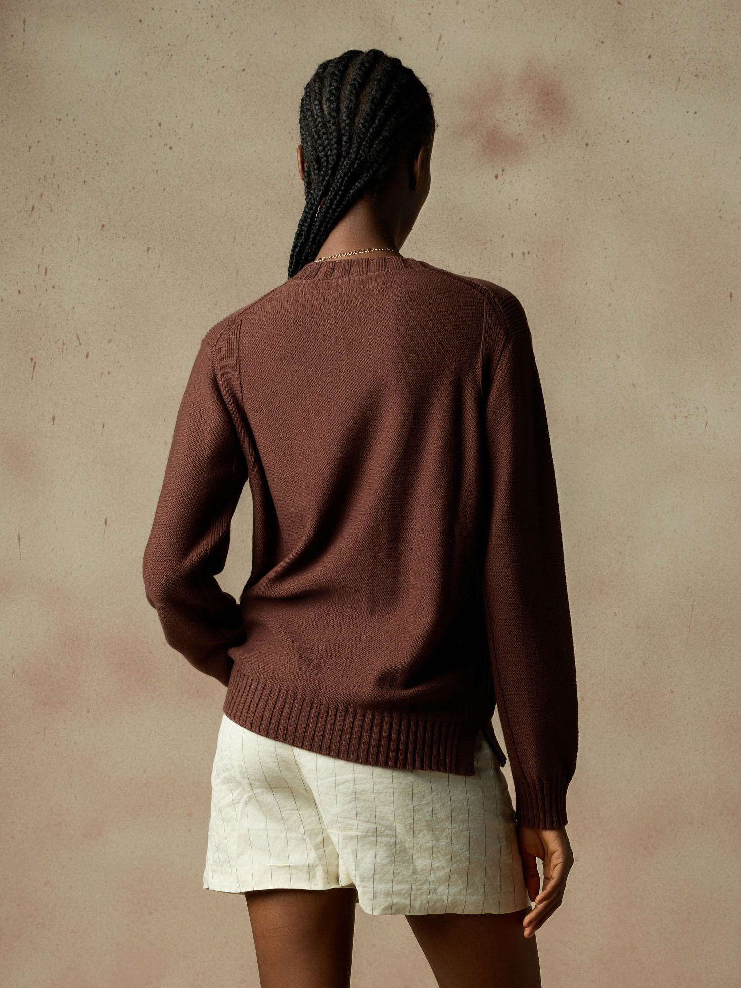 Ballantyne RAW DIAMOND - JUMPER IN COTTON CASHMERE BLEND - COD. B3P868 7C015 94531