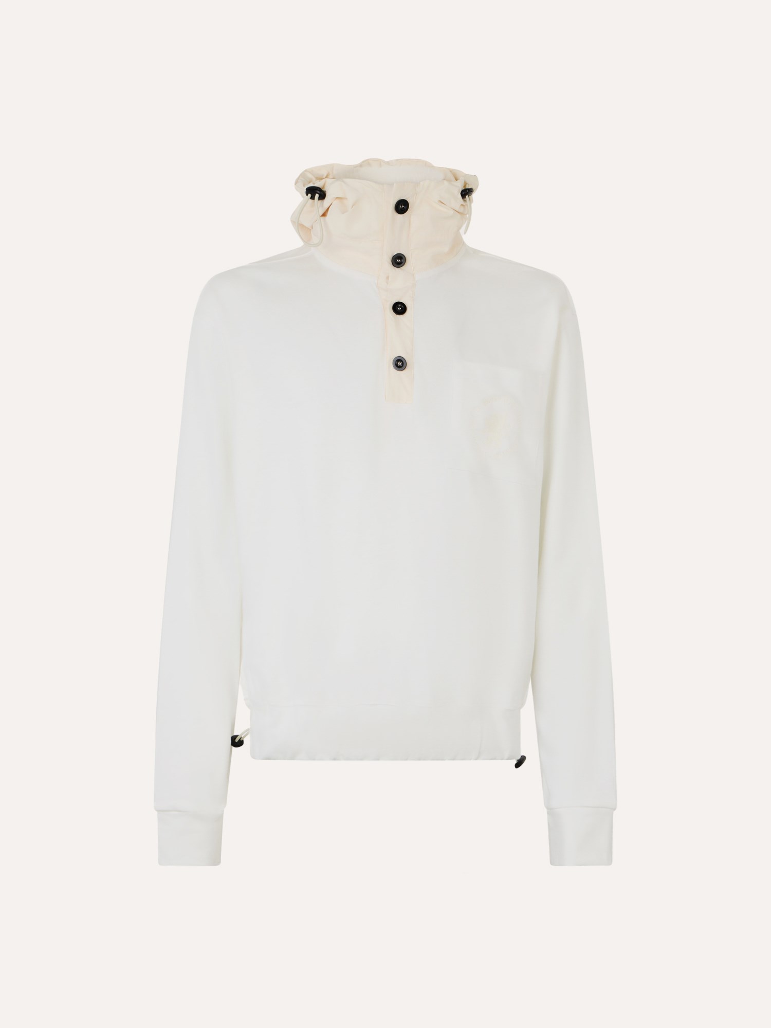 Ballantyne HOODED SWEATSHIRT IN TECHNICAL FABRIC - COD. BMW291 UCT96 10018