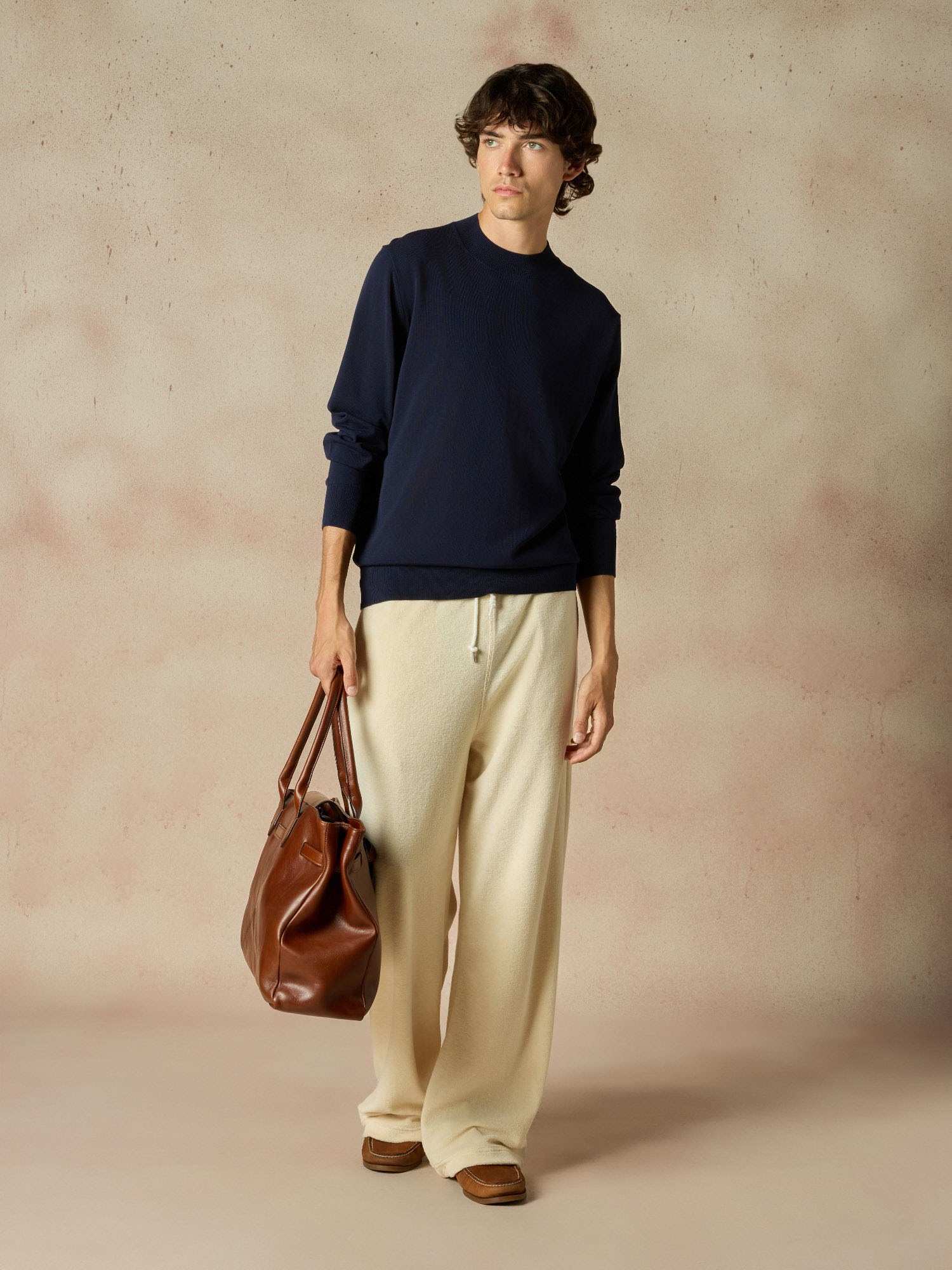Ballantyne ROUNDNECK JUMPER IN PURE COTTON - COD. B2P309 14CP7 13777