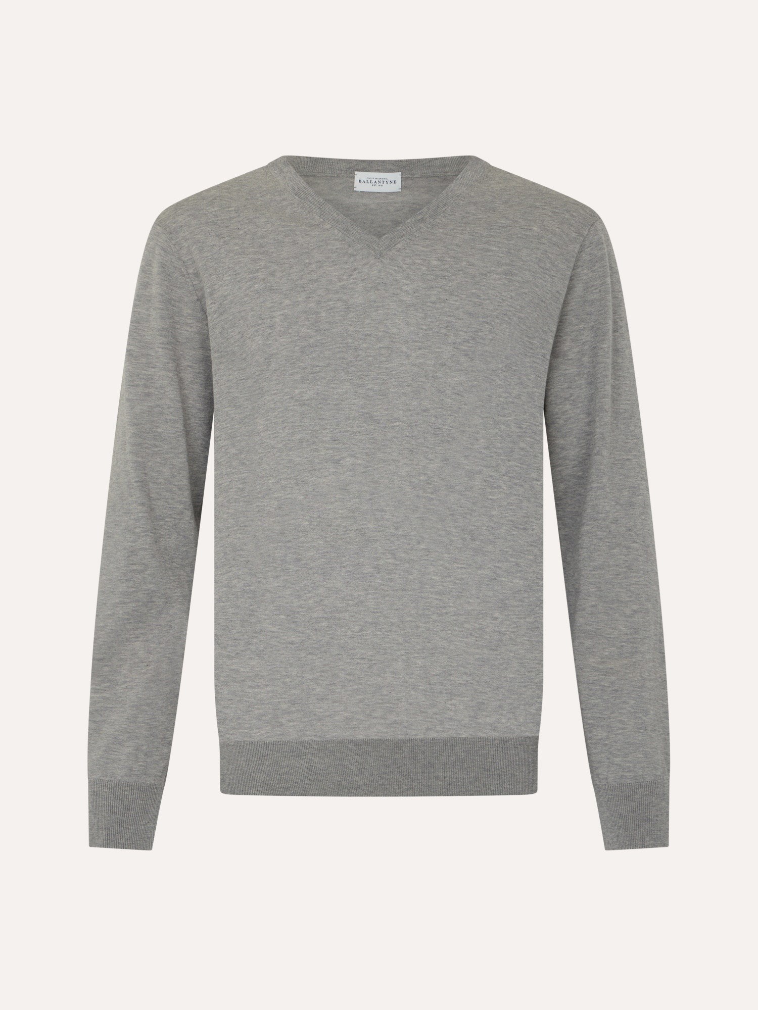 Ballantyne ULTRALIGHT COTTON V-NECK JUMPER - COD. B2P001 18C23 15126