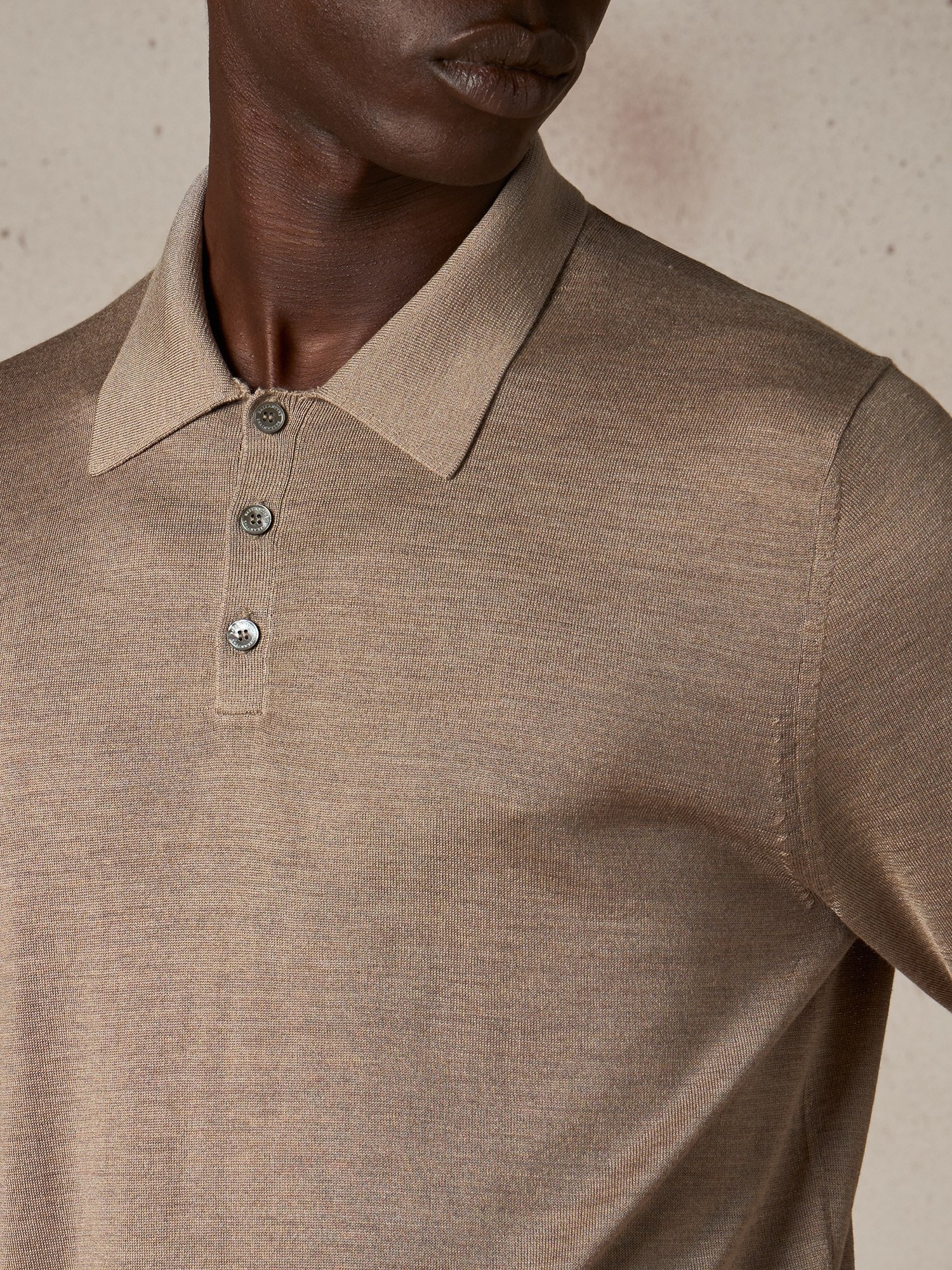 Ballantyne KURZÄRMELIGES POLOSHIRT AUS SEIDEN-BAUMWOLL-MIX - COD. B2W000 16S05 14170