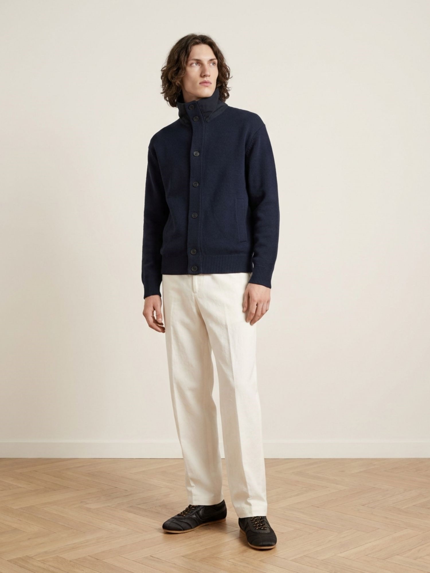 Ballantyne HOODED CARDIGAN - COD. B2K220 7C006 13777