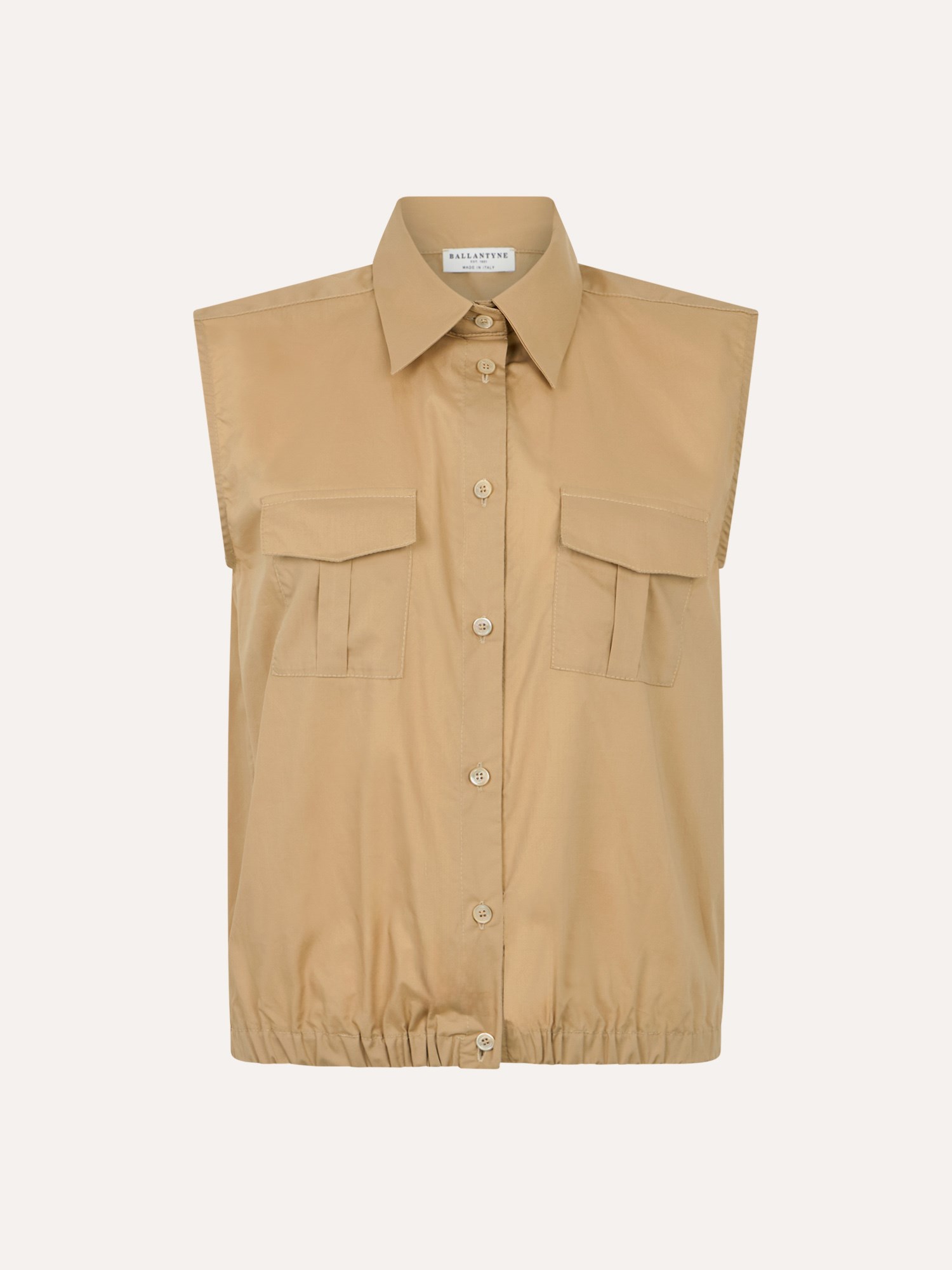 Ballantyne SLEEVELESS SHIRT IN PURE COTTON - COD. BLH207 UCT1D 14174