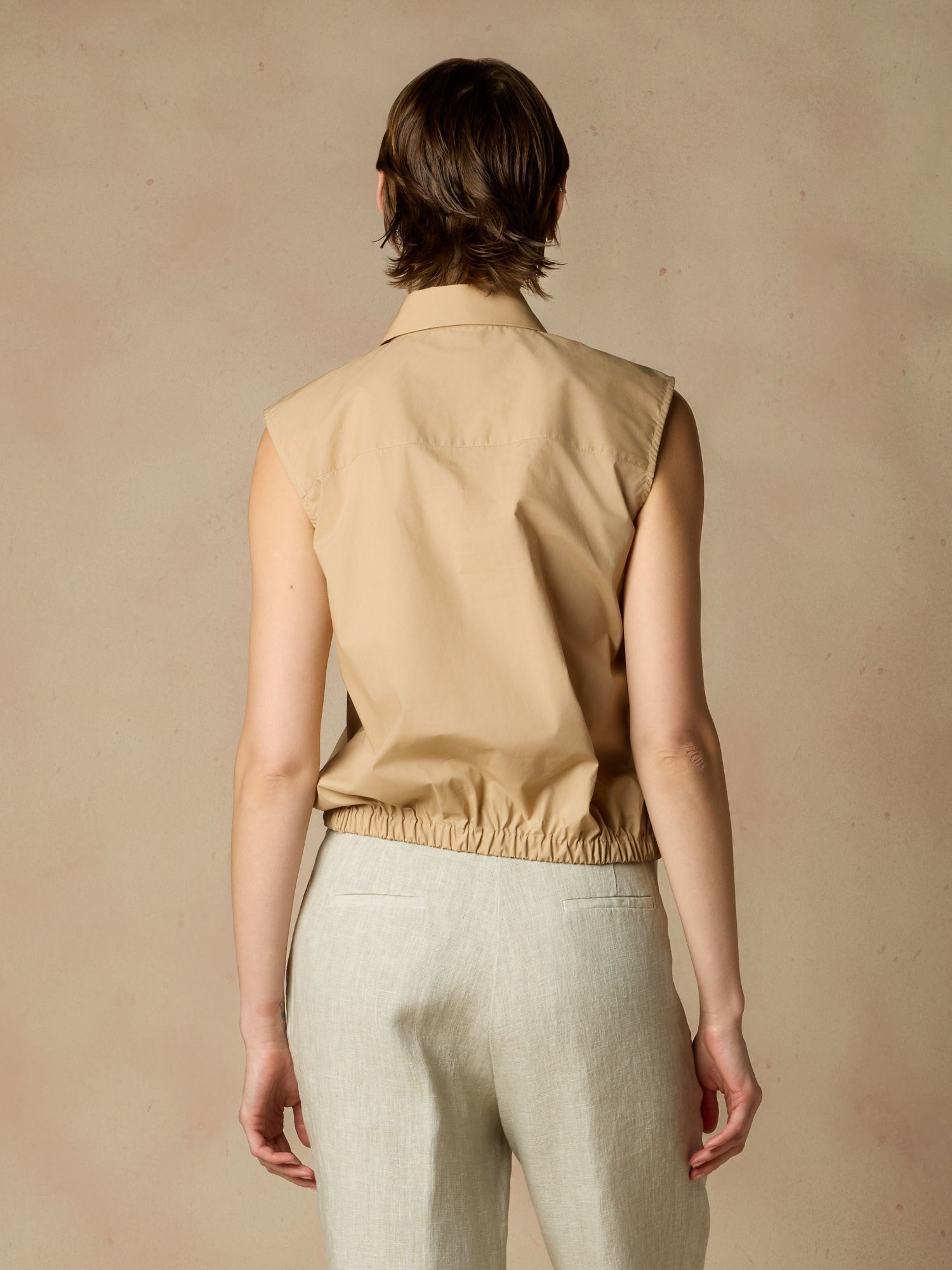Ballantyne SLEEVELESS SHIRT IN PURE COTTON - COD. BLH207 UCT1D 14174