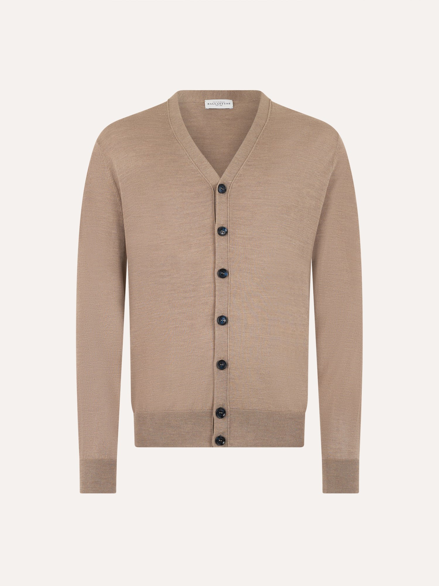 Ballantyne V-NECK CARDIGAN IN SILK BLEND - COD. B2K001 16S05 14170