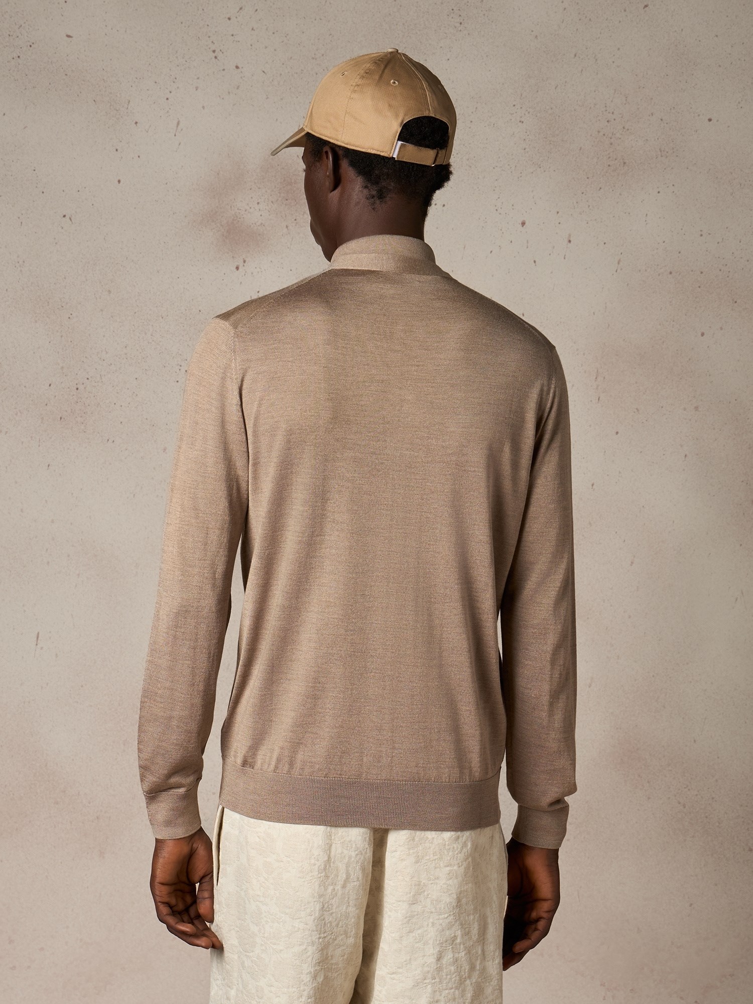 Ballantyne V-NECK CARDIGAN IN SILK BLEND - COD. B2K001 16S05 14170