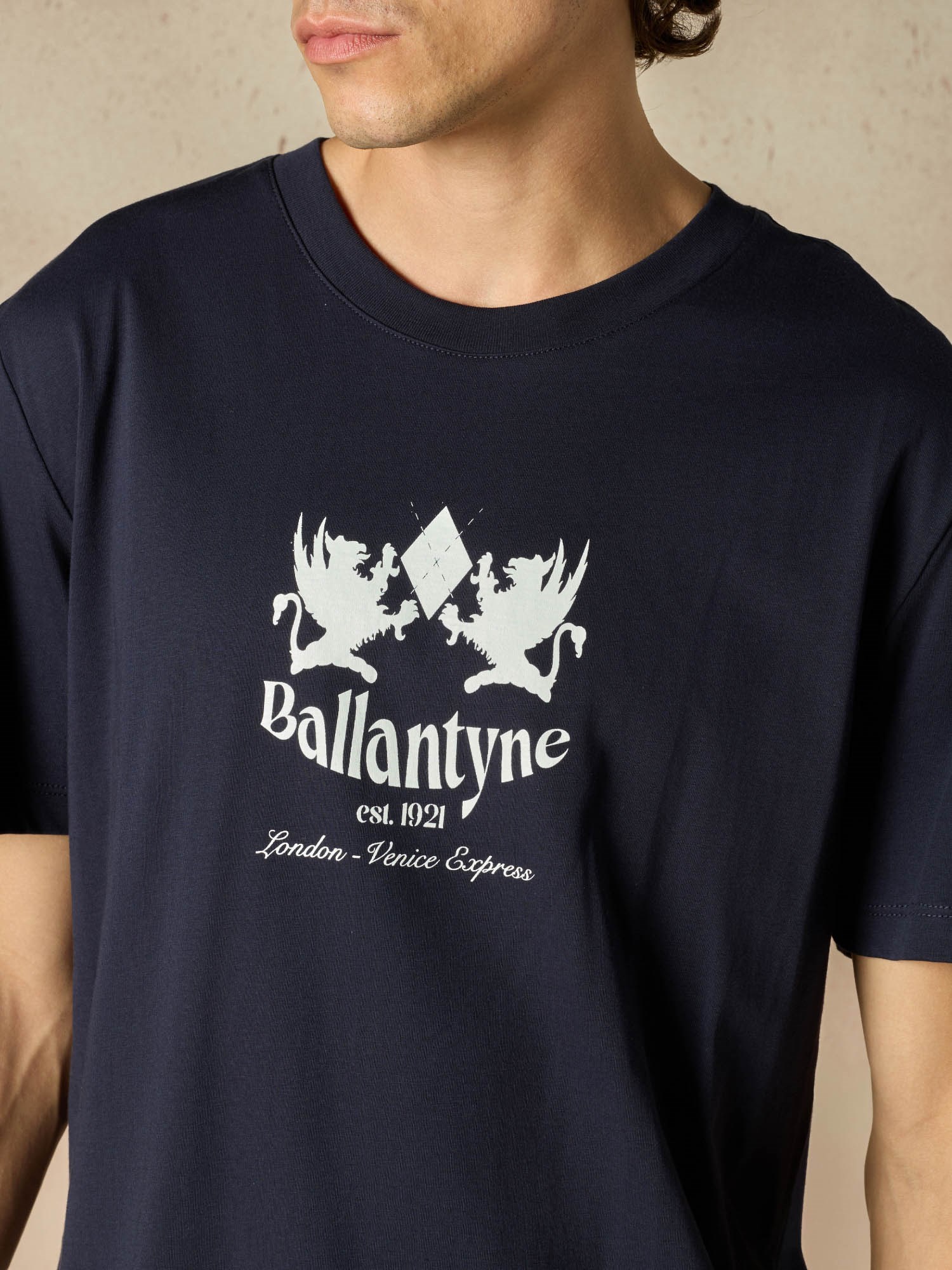 Ballantyne LOGO COTTON T-SHIRT - COD. BMW281 UCTH4 13777