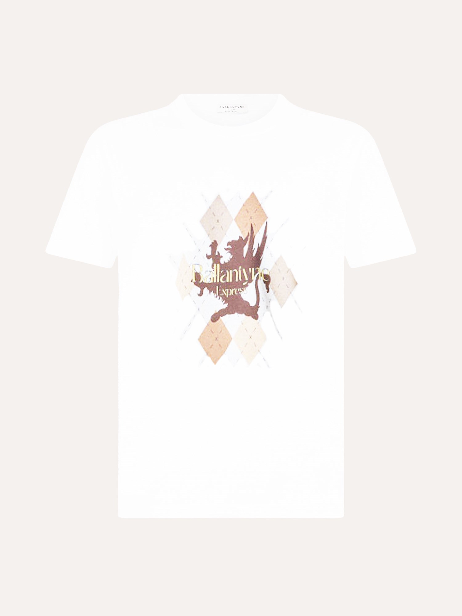 Ballantyne COTTON T-SHIRT WITH CREST - COD. BMW282 UCTH4 10156