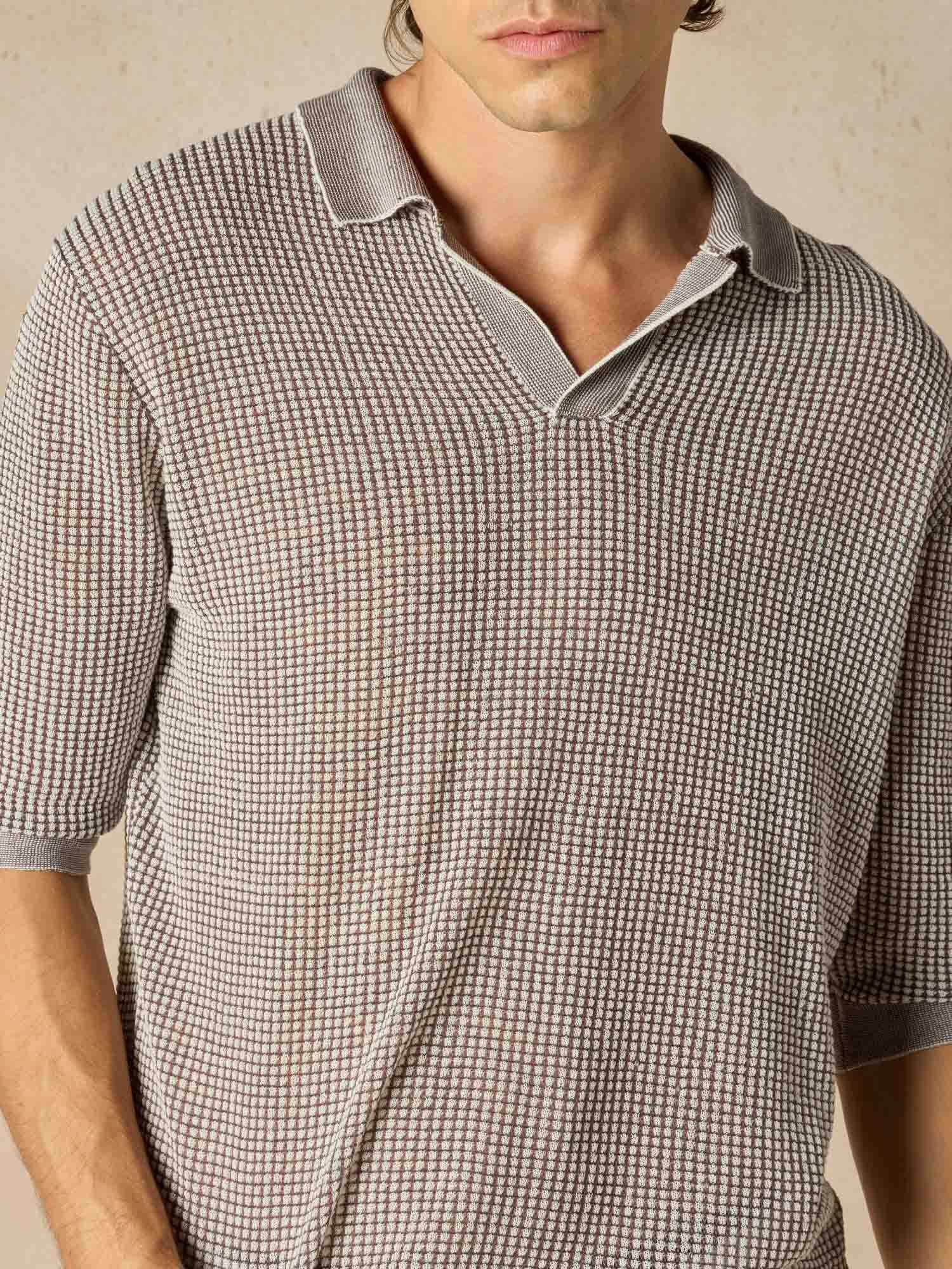 Ballantyne POLO SHIRT IN COTTON LINEN BLEND - COD. B2W246 14CZ9 98156