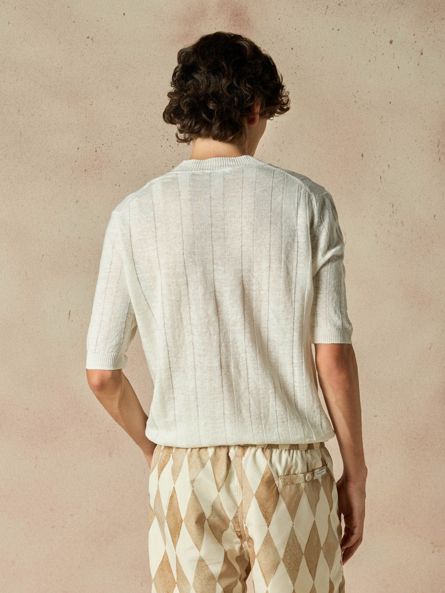 Ballantyne PURE LINEN T-SHIRT - COD. B2W255 14L02 10144