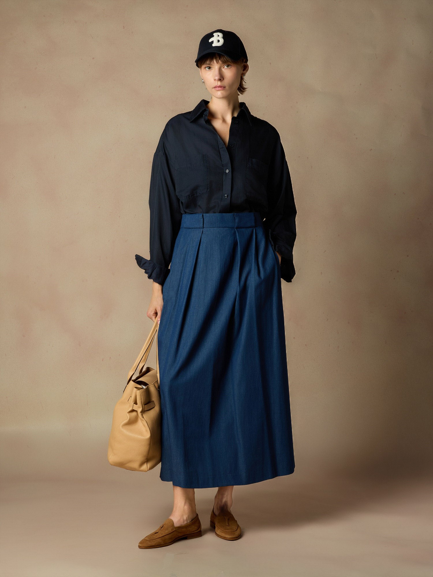 Ballantyne OVERSIZED COTTON SILK SHIRT - COD. BLH138 UCS01 13777