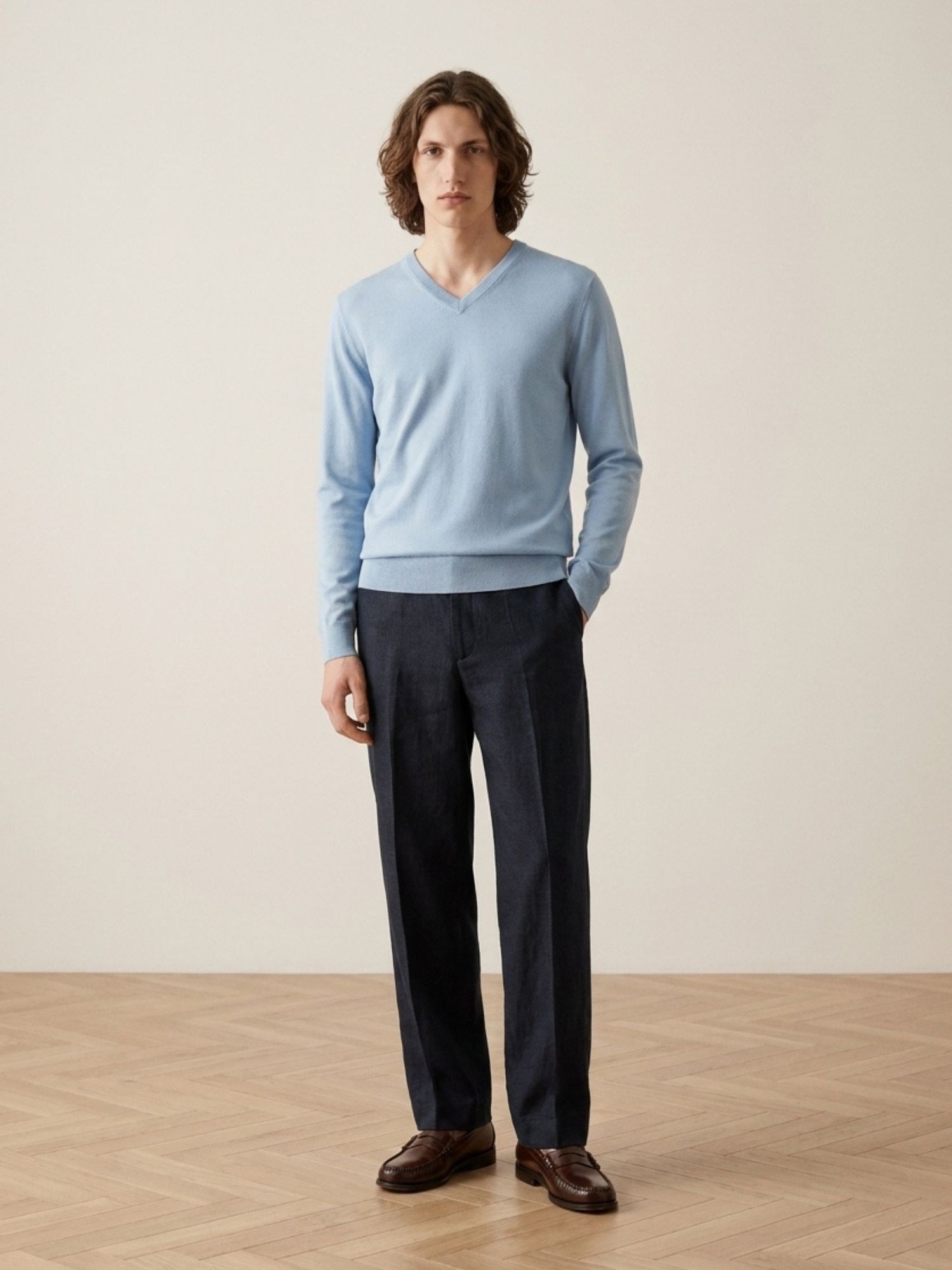 Ballantyne PURE LINEN TROUSERS - COD. BMT109 ULI07 13777