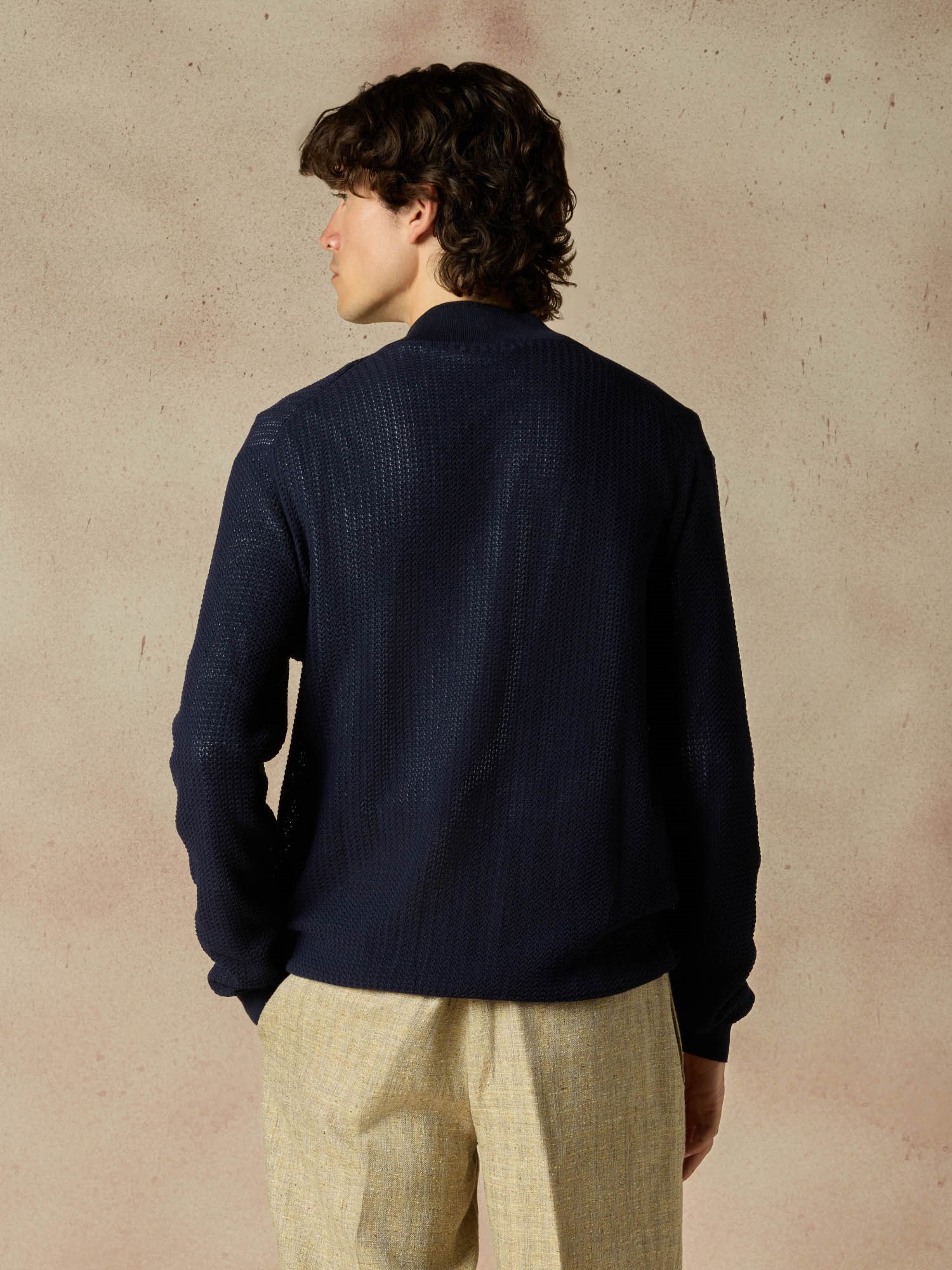 Ballantyne FULL ZIP CARDIGAN IN PURE COTTON - COD. B2K222 14C02 13777