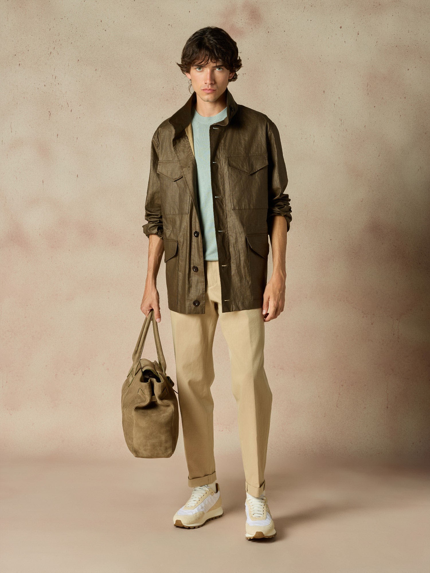 Ballantyne LINEN FIELD JACKET - COD. BMJ046 ULI06 14792