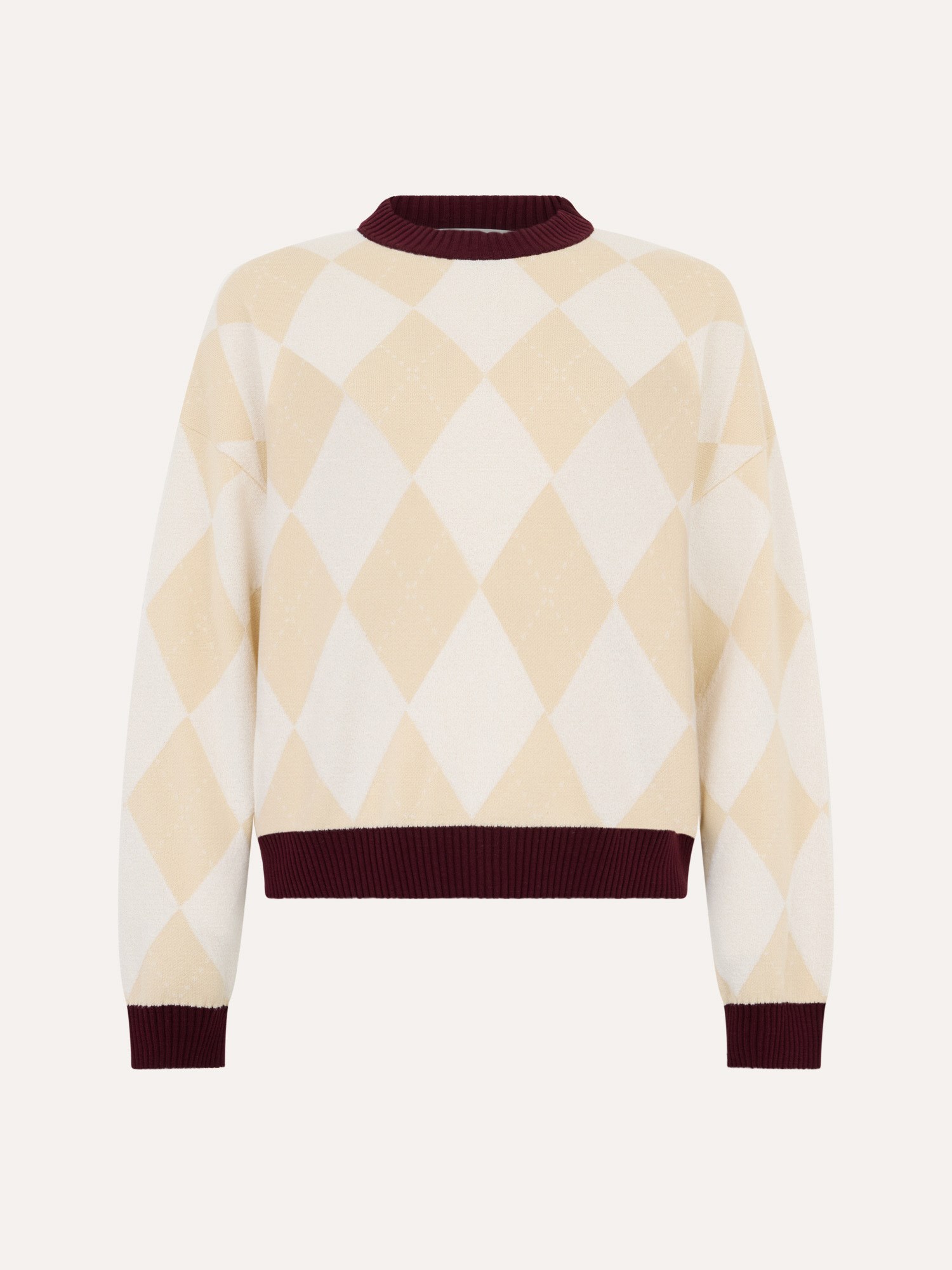 Ballantyne ROUNDNECK DIAMOND JUMPER - COD. B1P858 14C00 92005