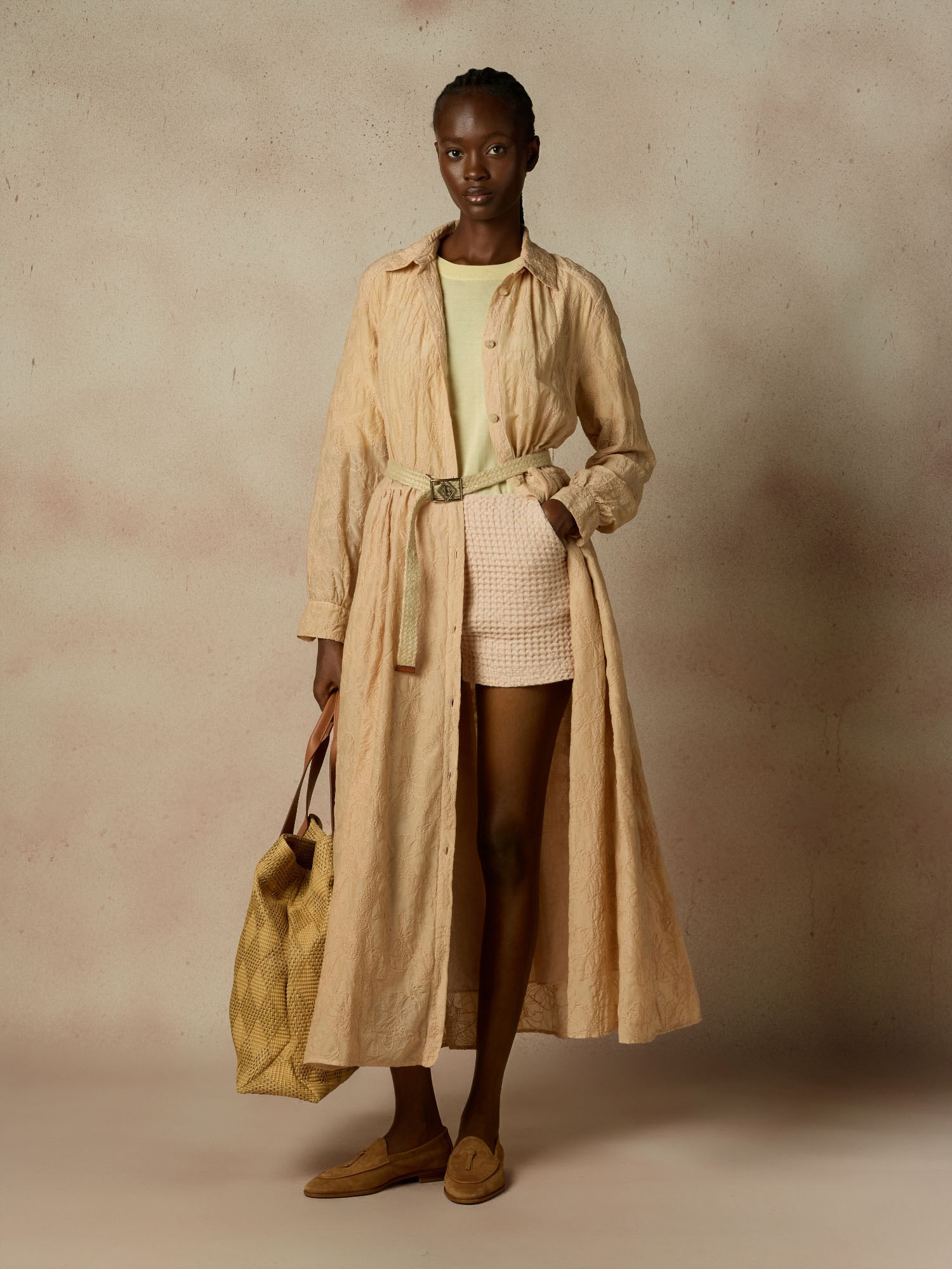 Ballantyne SHIRT DRESS IN COTTON AND SILK - COD. BLD258 RCS00 11204