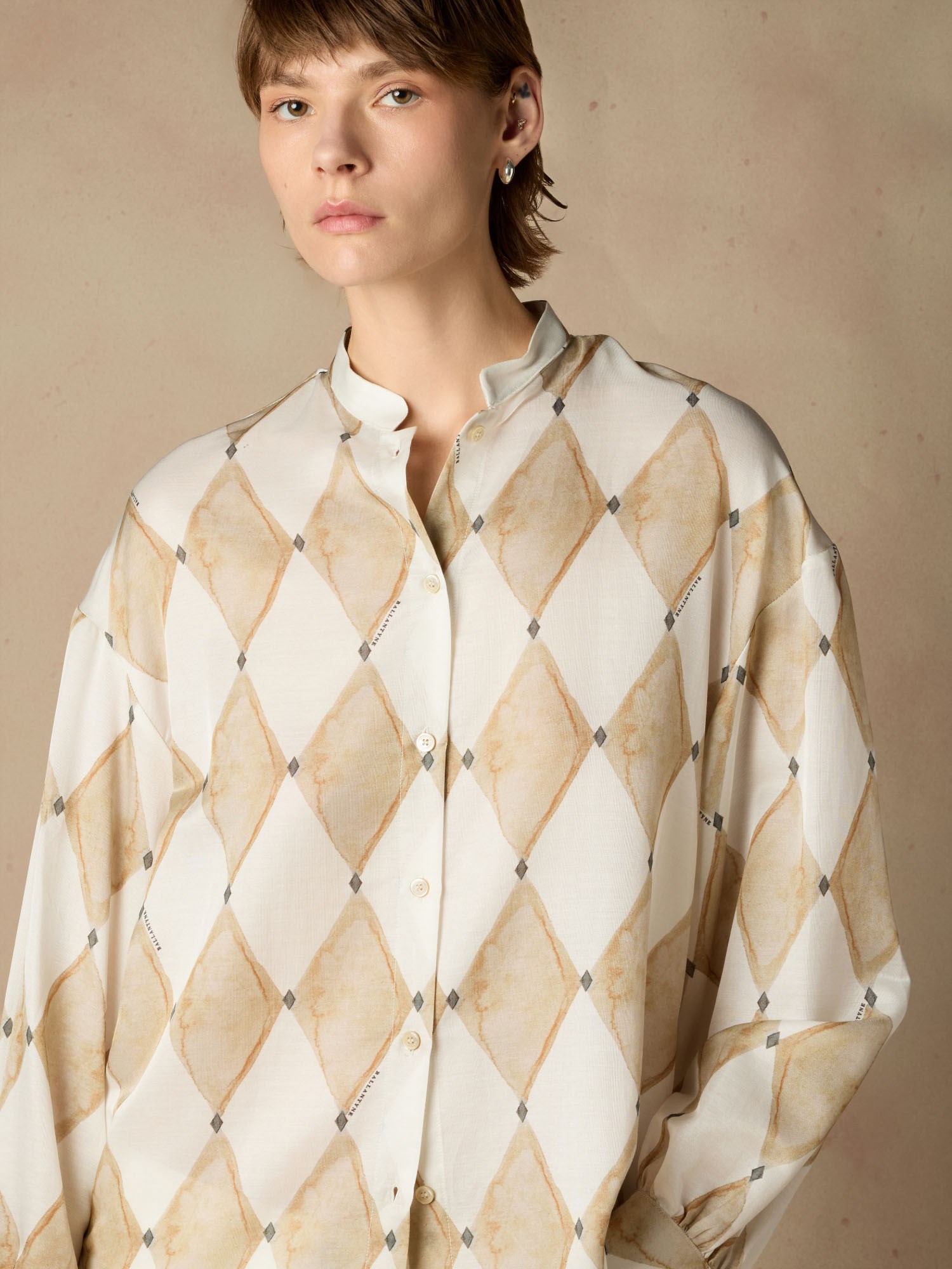 Ballantyne DIAMOND PRINT SHIRT - COD. BLH206 SCI00 74512